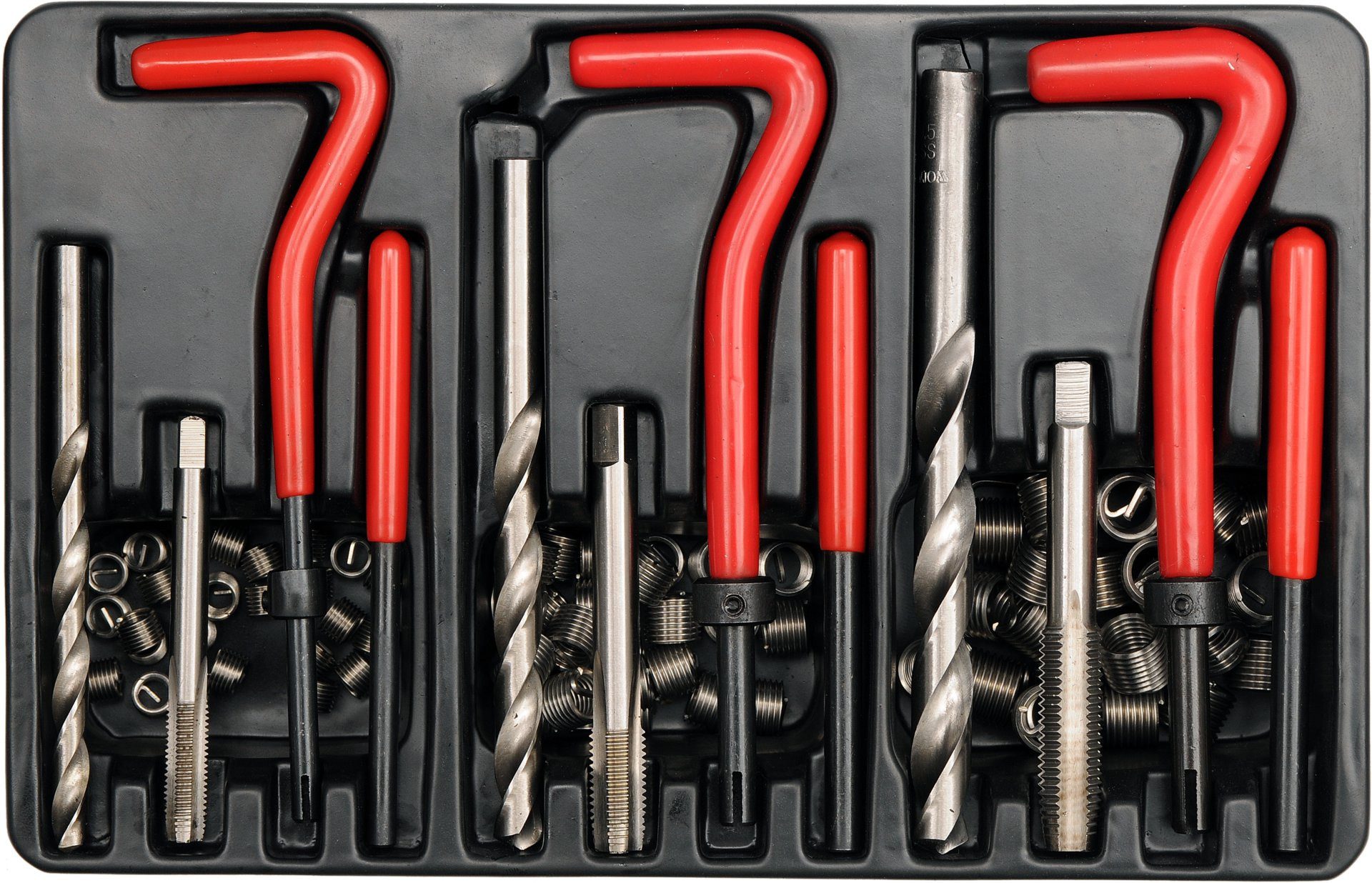 Yato Gewindeschneideisen Gewindereparaturset M6-M10 aus HSS und Edelstahl, Gewindereparaturset M6-M10 aus HSS und Edelstahl, Gewindereparaturset M6-M10 aus HSS und Edelstahl, Qualität