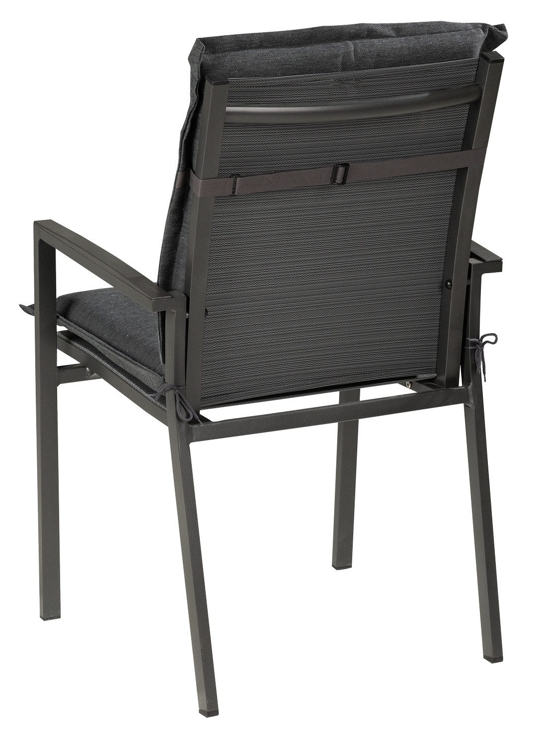 GO-DE Polsterauflage OREGNA, 50 x 100 cm, Dunkelgrau, für Niederlehner, (1 St)