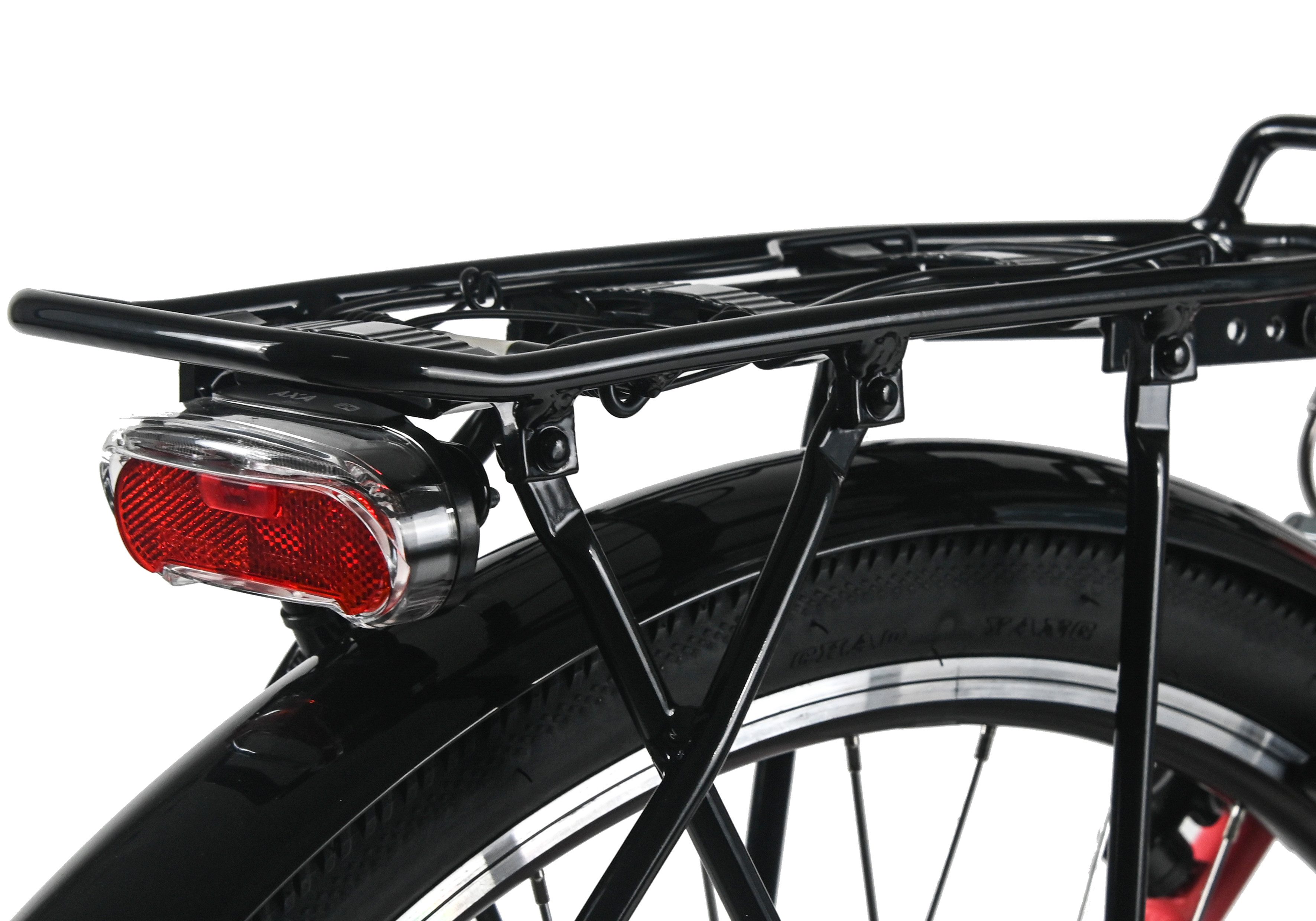 Dacapo City Bike DaCapo Women's Bike 28'' Padova Pink 7 Gears Frame Size 48 cm, 7-speed, Hub Gears