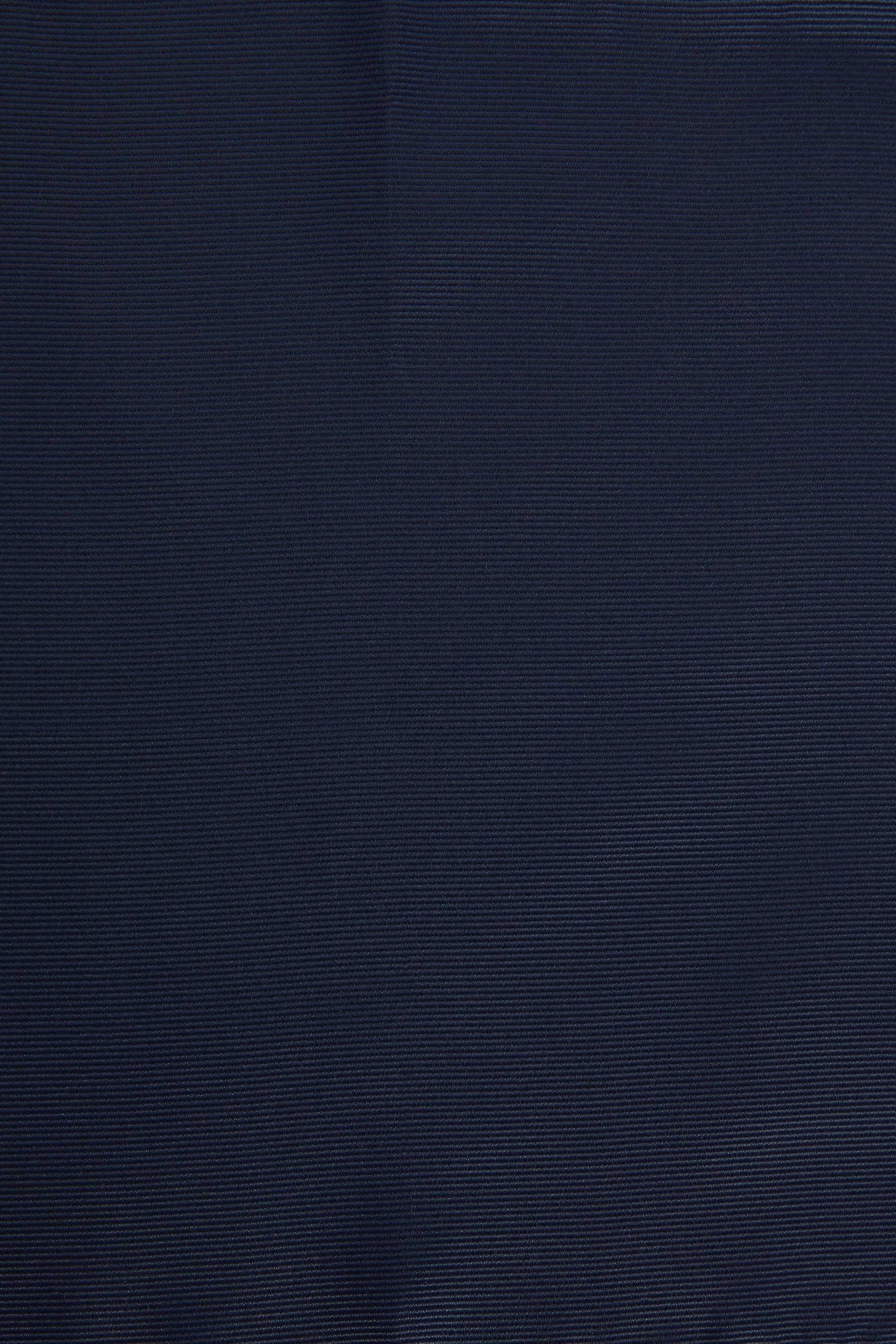 recyceltem Navy Einstecktuch aus Next Einstecktuch Polyester-Twill, Blue (1-St)