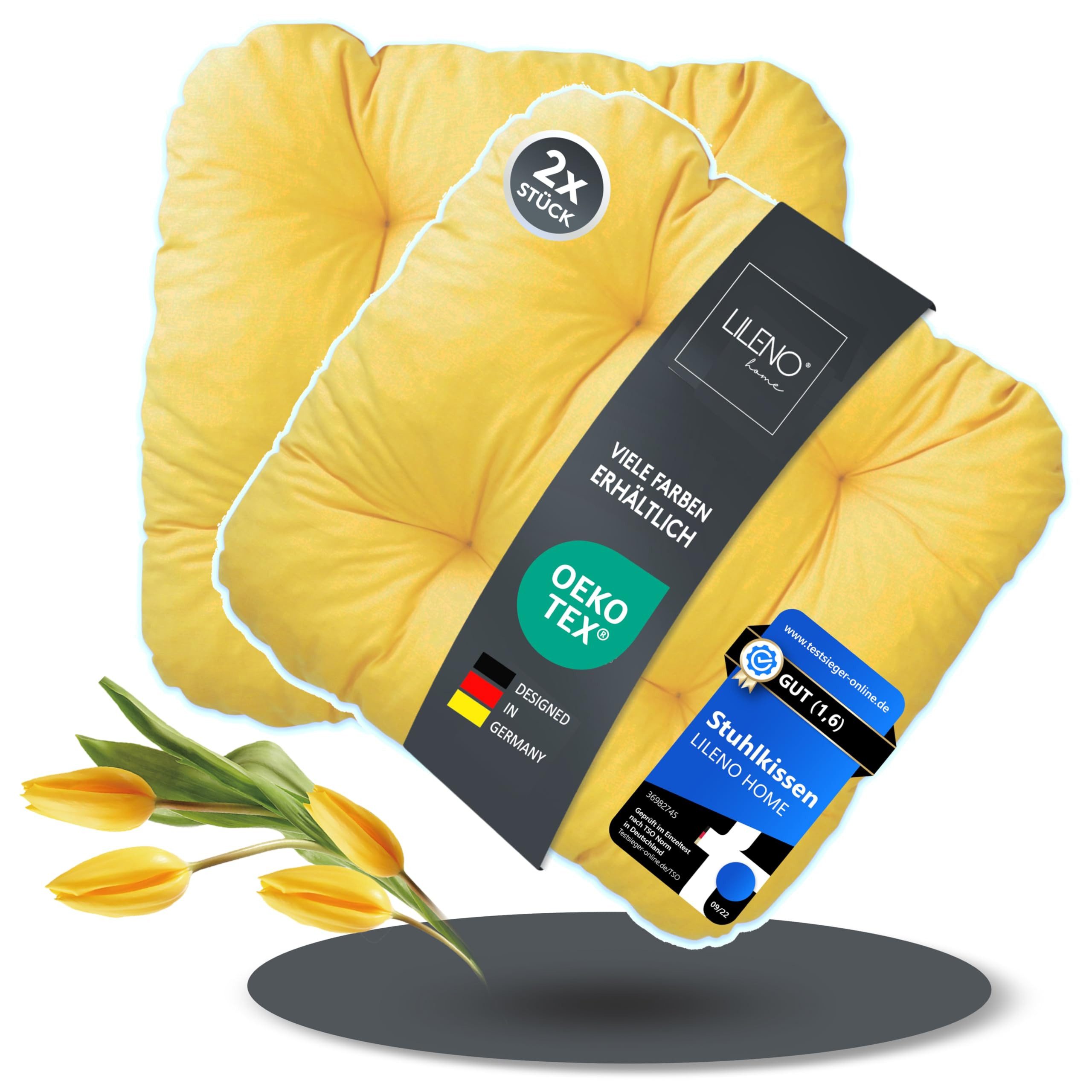 LILENO HOME Stuhlkissen Sitzkissen für Gartenstuhl, günstig online kaufen