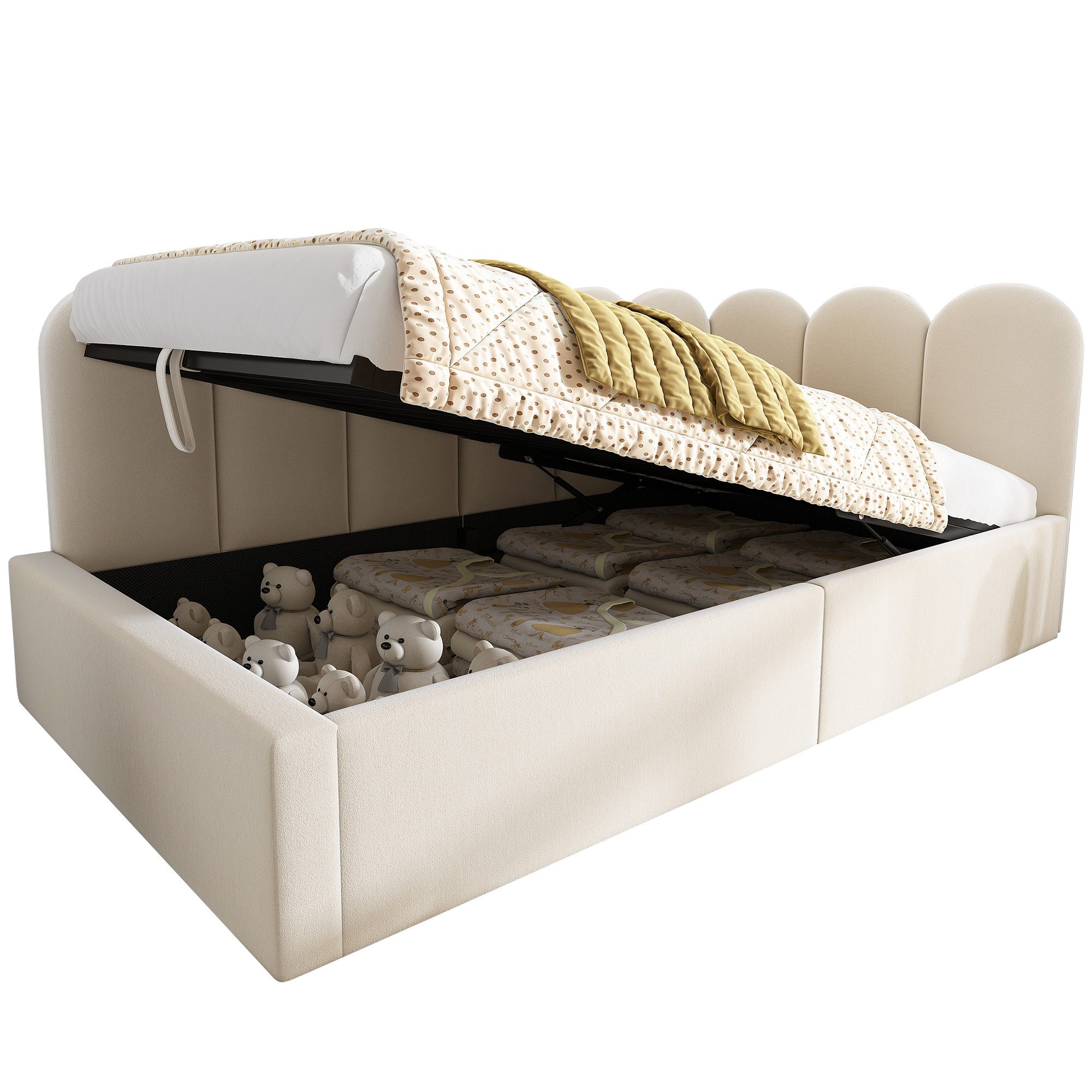 REDOM Polsterbett Funktionsbett (Daybett, Tagesbett, Schlafsofa, günstig online kaufen
