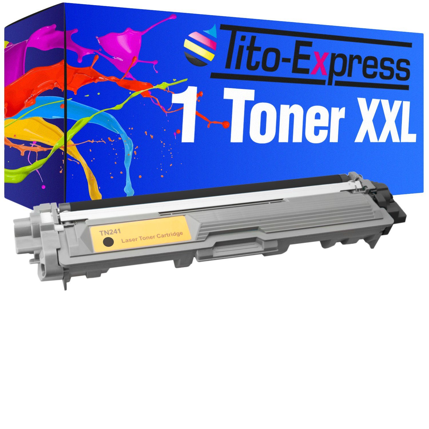 Tito-Express Tonerpatrone ersetzt Brother TN-241 Brother TN 241 TN241 Brother TN-245, (1x Black), für DCP-9022CDW MFC-9332CDW MFC-9142CDN HL-3142CW HL-3152CW