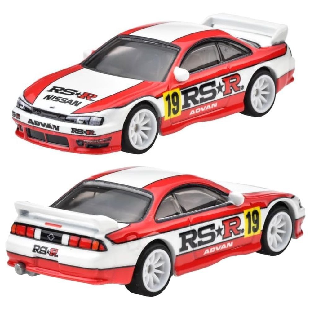 Hot Wheels Spielzeug-Rennwagen Nissan 240SX S14 + Nissan Silvia S15 Hot Whe günstig online kaufen