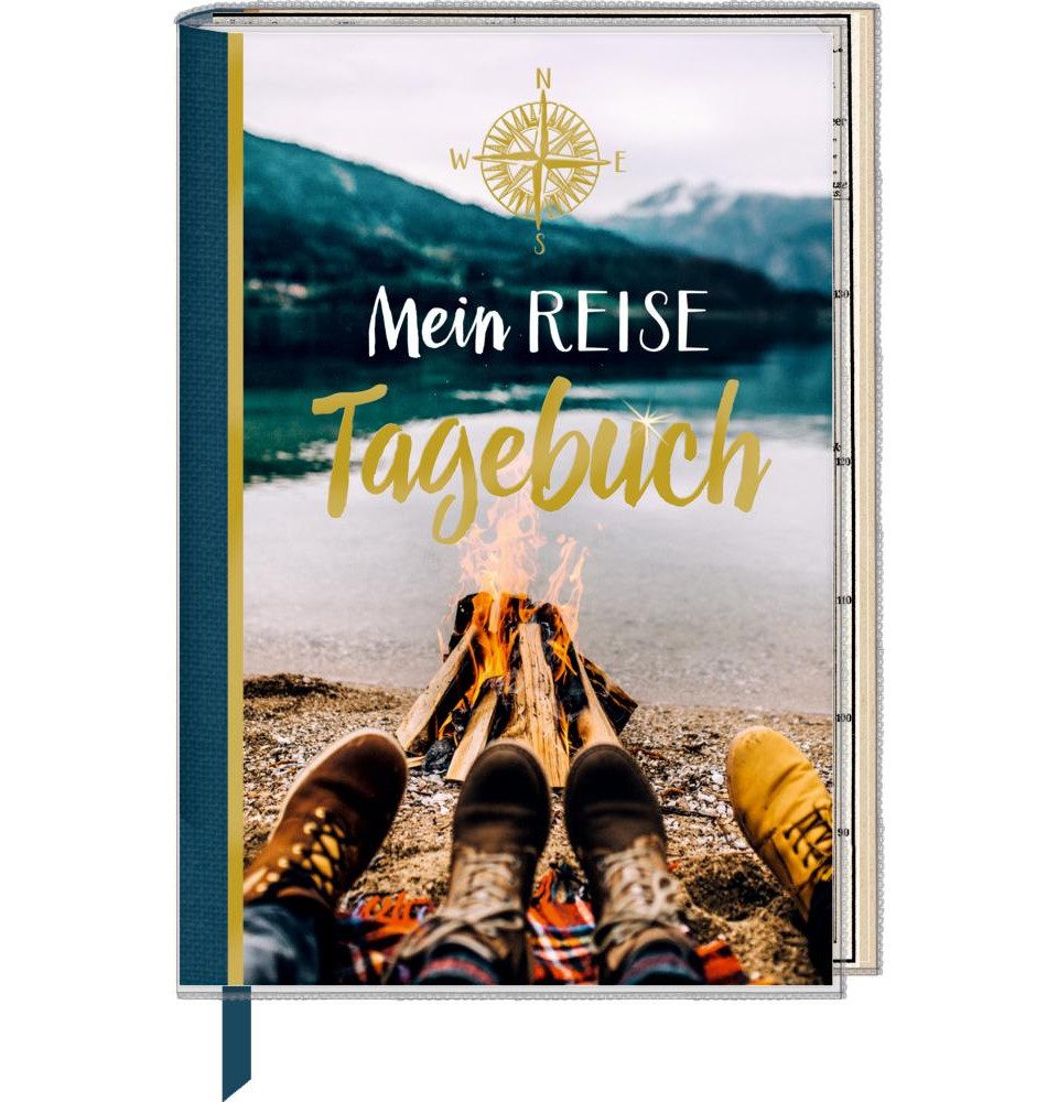 COPPENRATH DIE SPIEGELBURG Fotoalbum Eintragbuch mit Sammeltasche - Mein Reisetagebuch