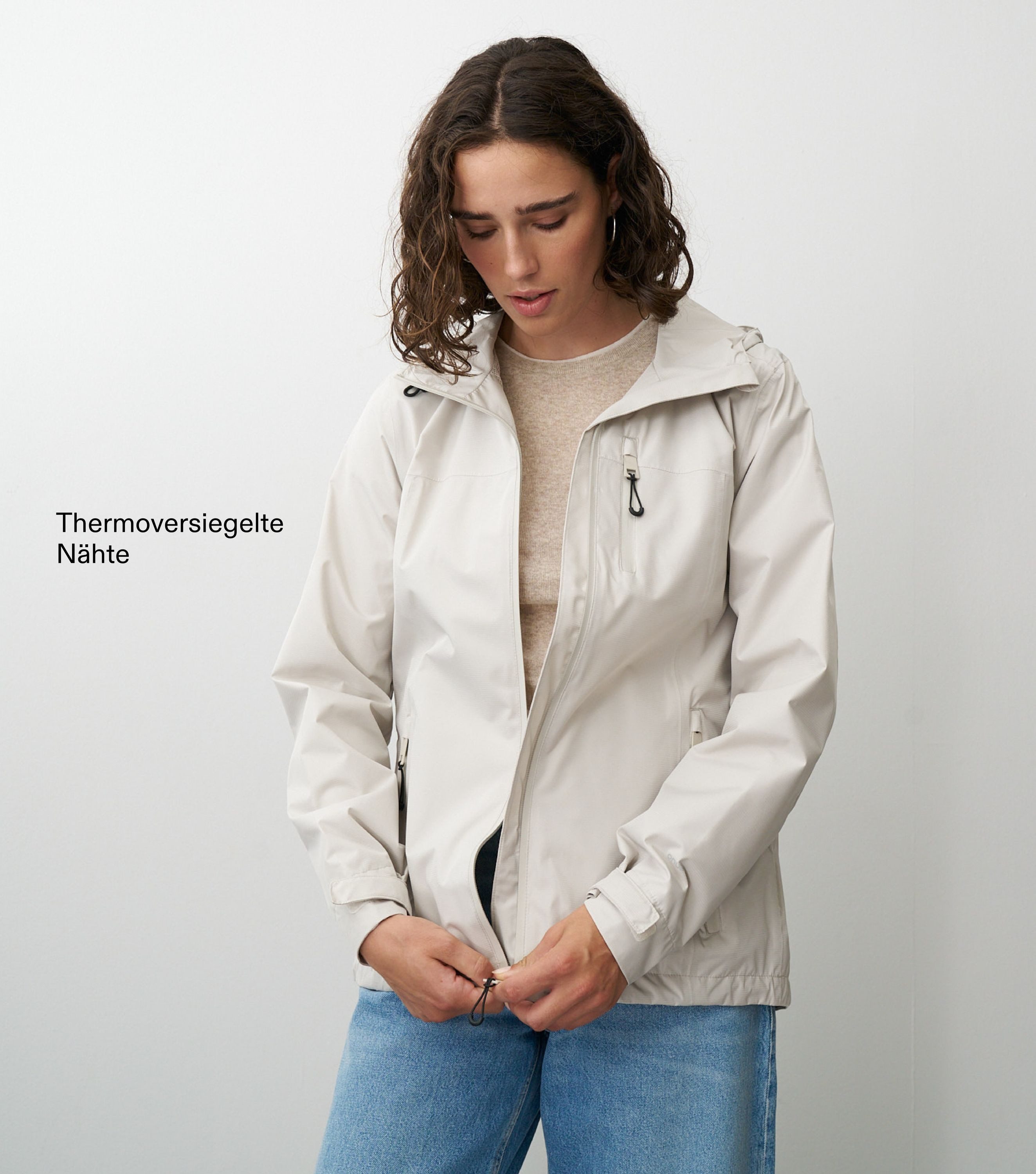 ONUA Regenjacke wasserdichte Wanderjacke, Outdoorjacke oder Hardshelljacke