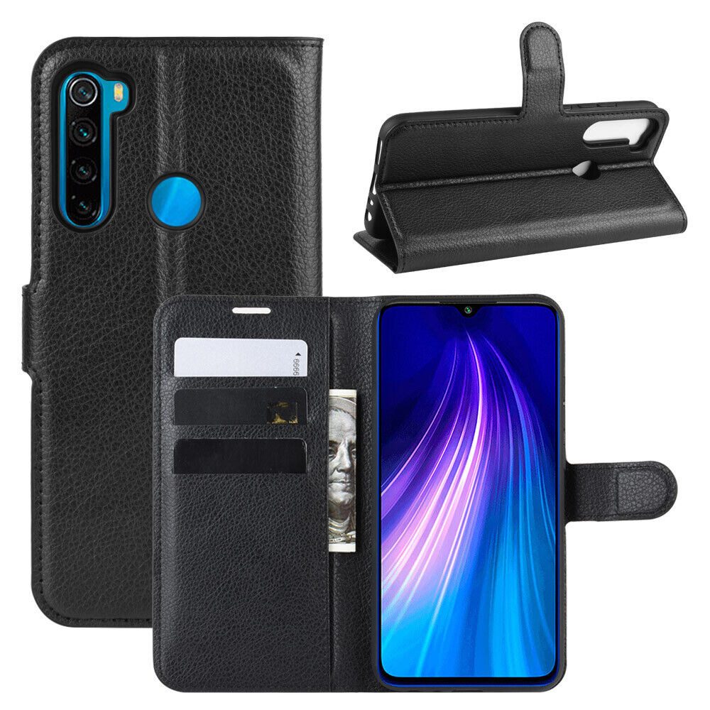 betterfon Handyhülle für alle Xiaomi Klapphülle Flip Case Wallet Case in, 3 Kartenfächer, Magnetverschluss & Standfunktion im Lederlook