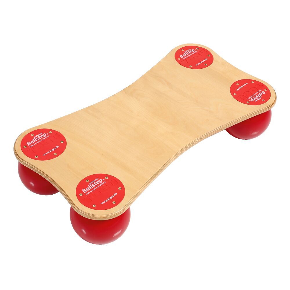 Togu Gleichgewichtstrainer Balance-Board Balanza Ballstep, Effektives Trainingsgerät für Fitness und Therapie