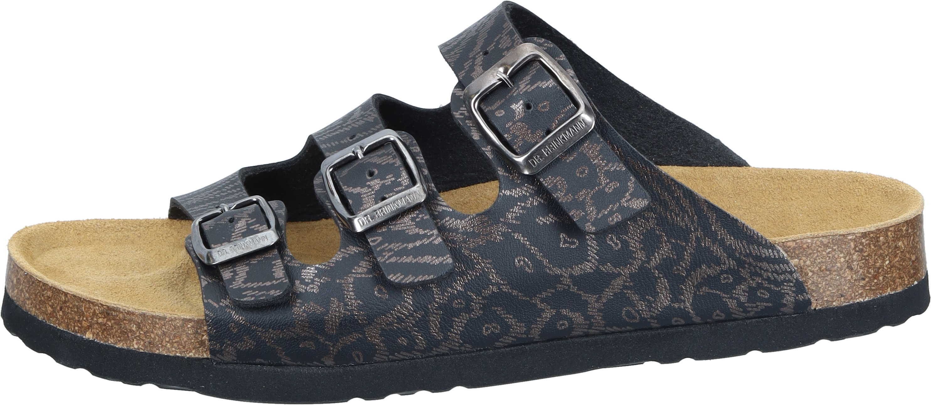 Dr. Brinkmann Pantoletten Pantolette aus strapazierfähigen Gewebefasern