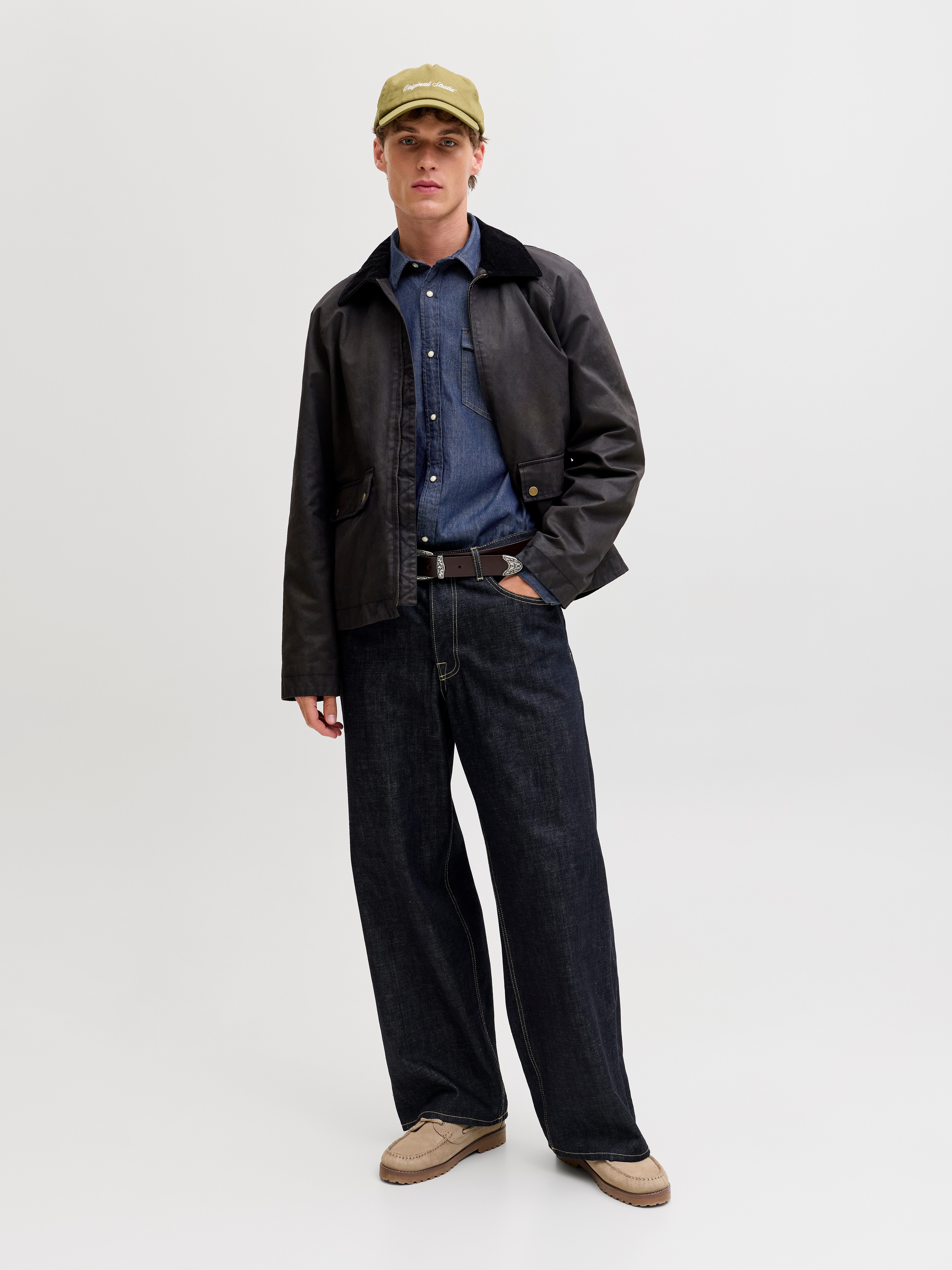 Jack & Jones Langarmhemd JJESHERIDAN SHIRT L/S NOOS mit angesetzter Brusttasche – Bild 3 von 5