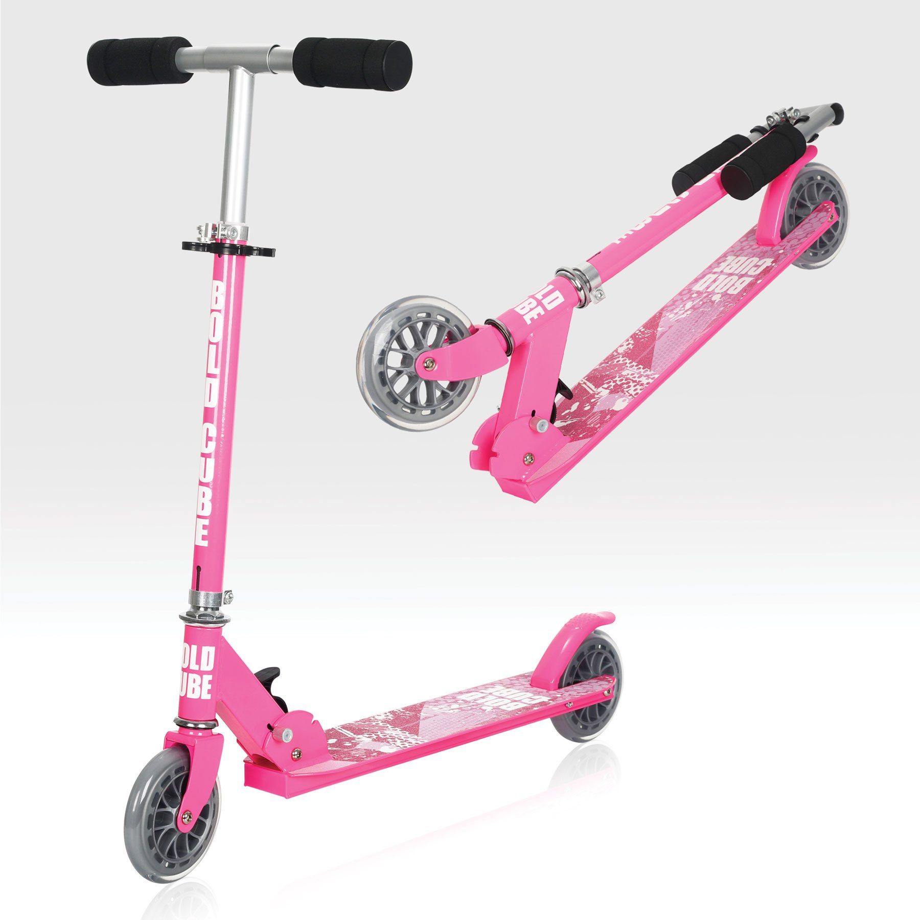 BOLDCUBE Scooter Pink 2-Rad Scooter
