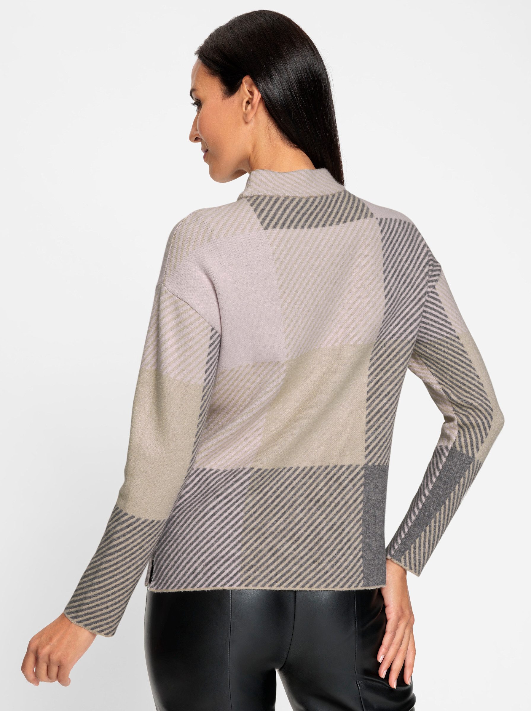 heine Strickpullover Jacquard-Pullover günstig online kaufen