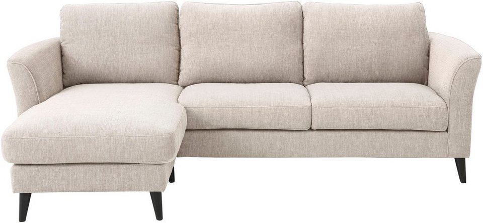 Home affaire Ecksofa Gröde, extra weicher Sitzkomfort, Generelle Maße  (B/T/H): 278/202/88 cm