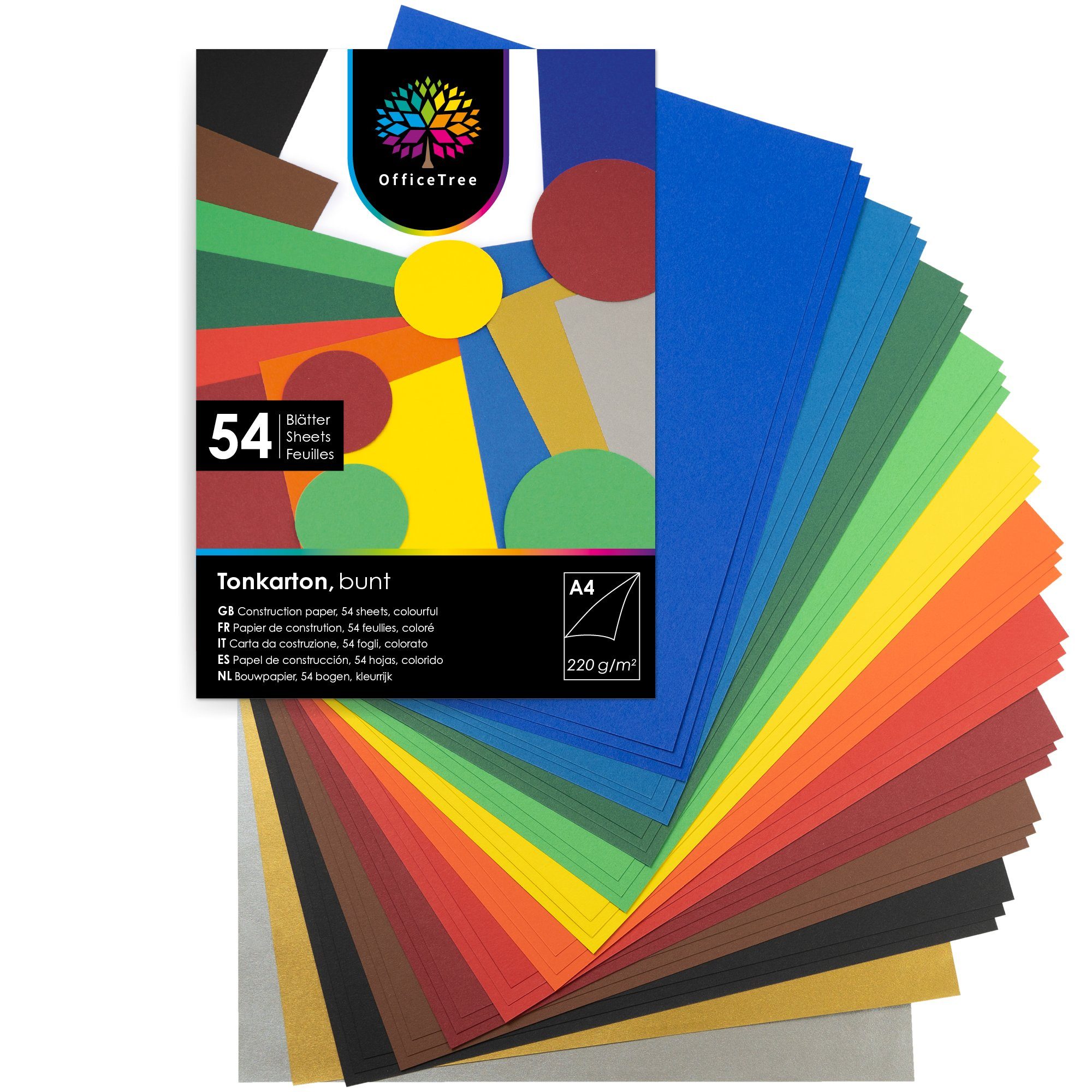 10 Blätter A4 160gsm Farbige Karte Pick Jeder Von 24 Farben Herstellung & Craft