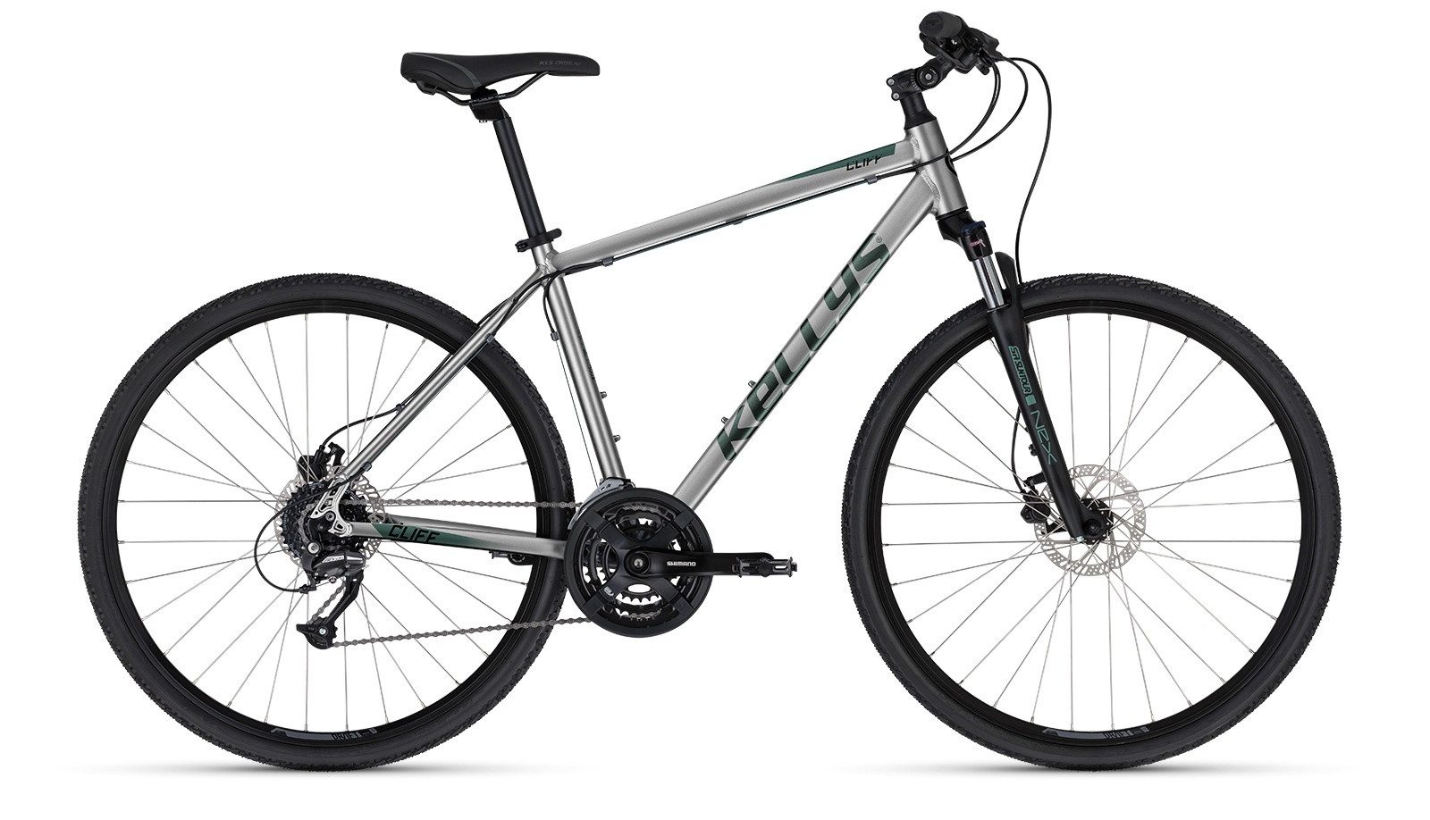 Kellys Fitnessbike Fitnessbike CLIFF 90 Medium grey 28" Diamant, 24 Gang Shimano SHIMANO Acera M3020-8 or Altus M370 (direct mount) Schaltwerk