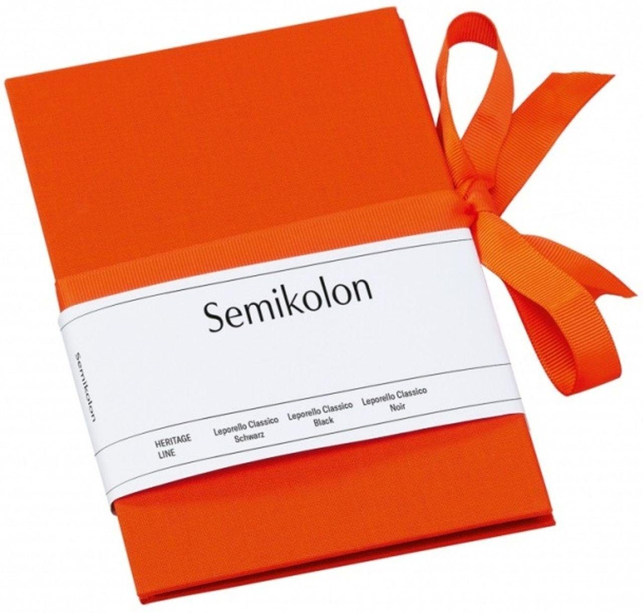 Semikolon Fotoalbum Leporello orange Classico 353220