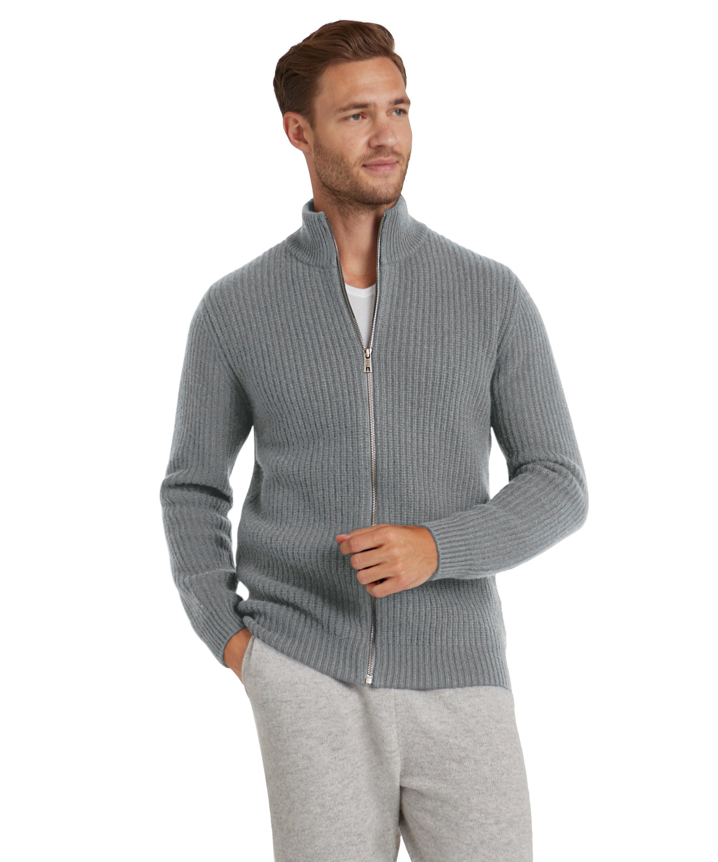 FALKE Funktionsweste aus Merinowolle und weichem Kaschmir light greymel. (3390)