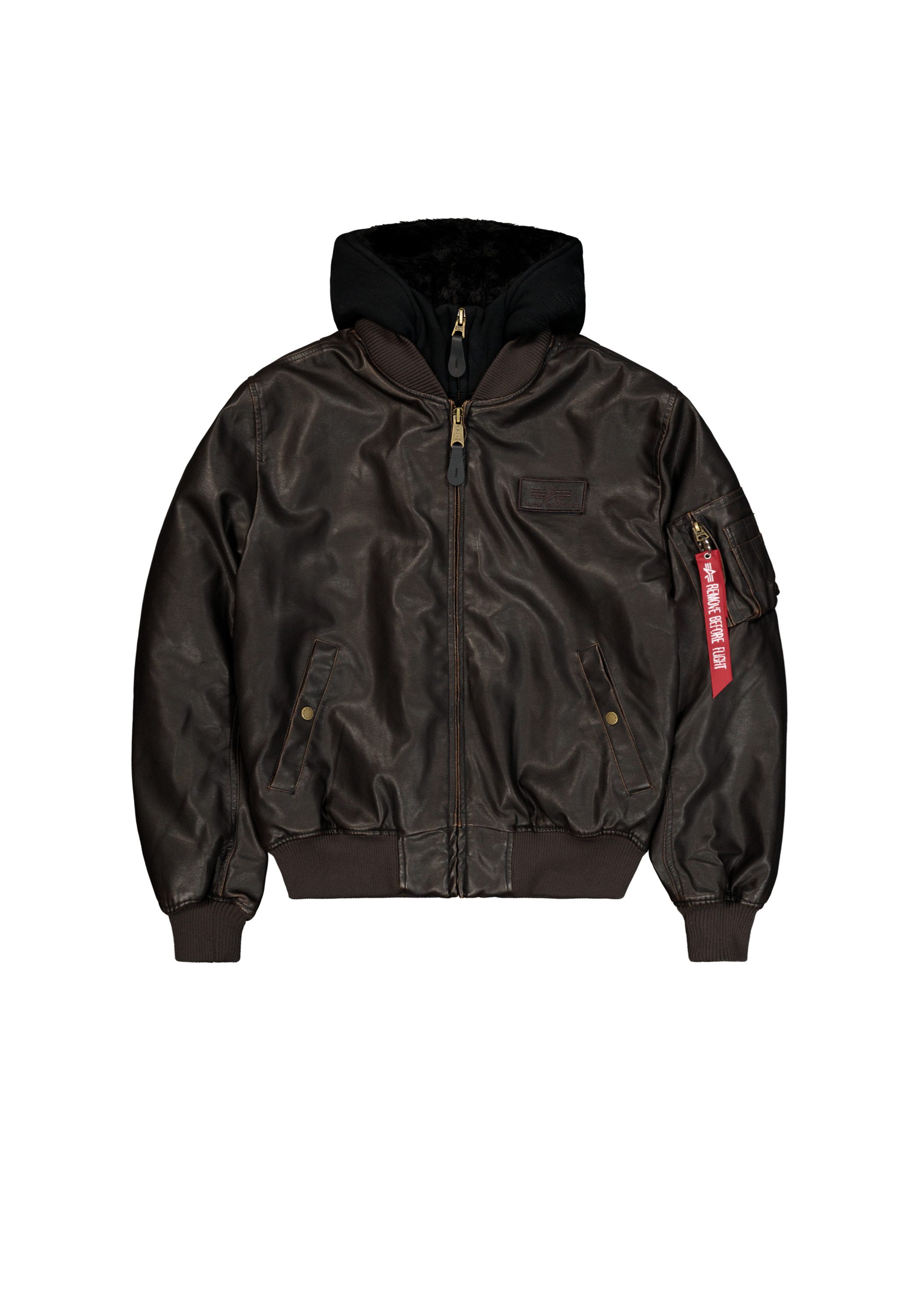 Alpha Industries Lederjacke MA-1 D-Tec Faux günstig online kaufen