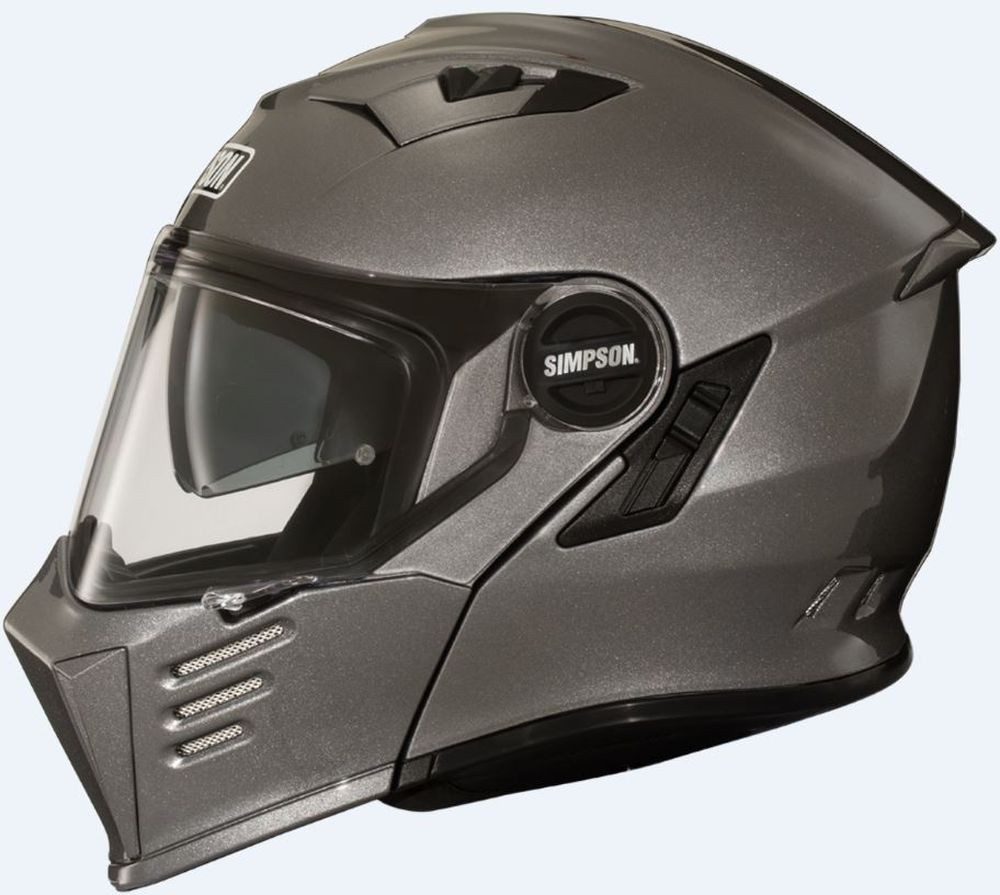 Simpson Motorradhelm Helmet Ece22.06 Darksome