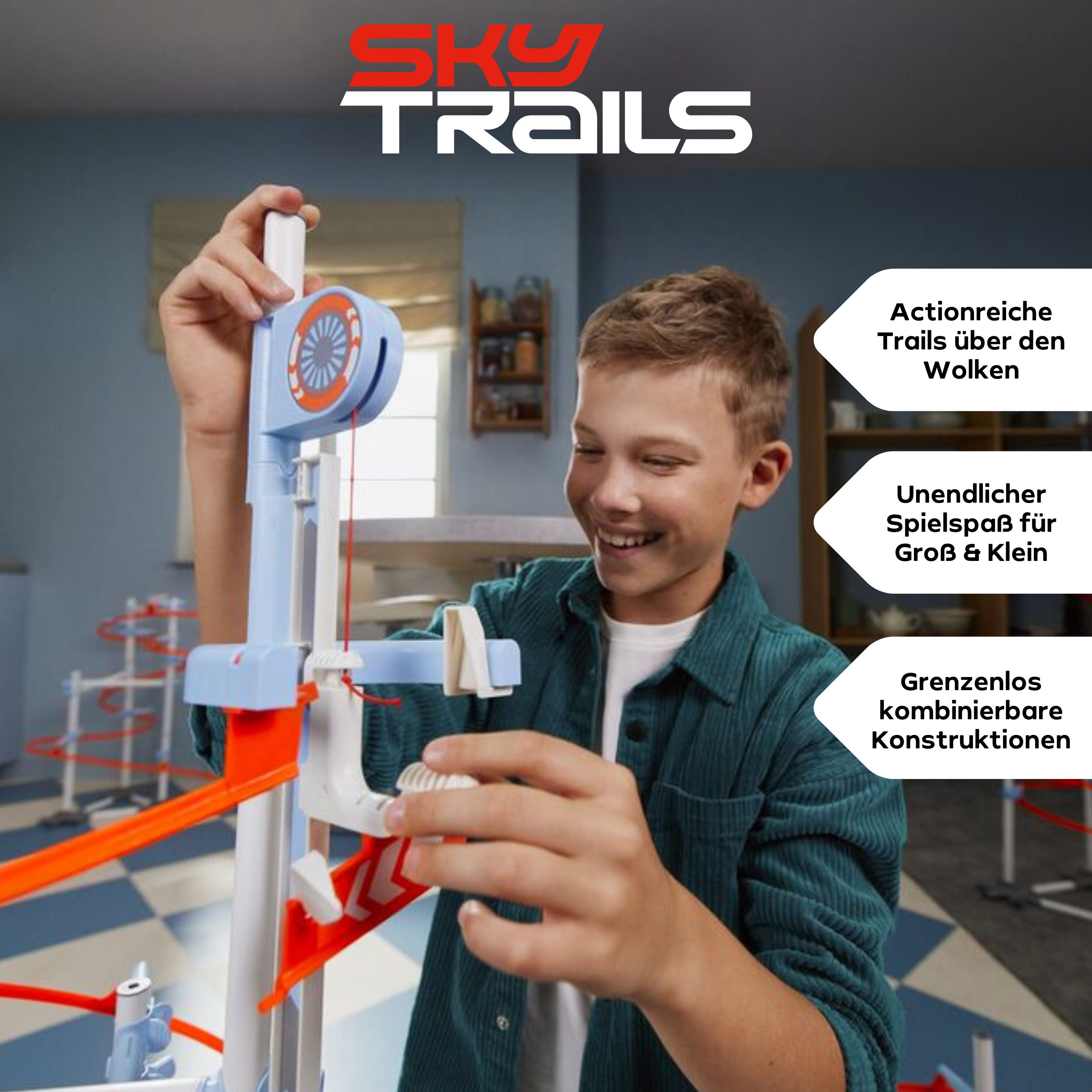 Playmobil® Air Lift e3 (71970), Sky Trails Konstruktions-Spielset, (45 St), Made in Europe