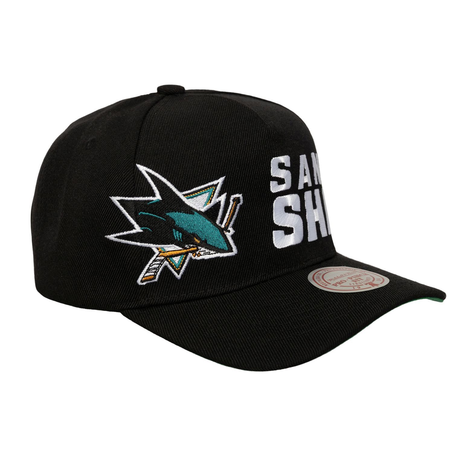 Mitchell & Ness Snapback Cap BUSTED San Jose Sharks