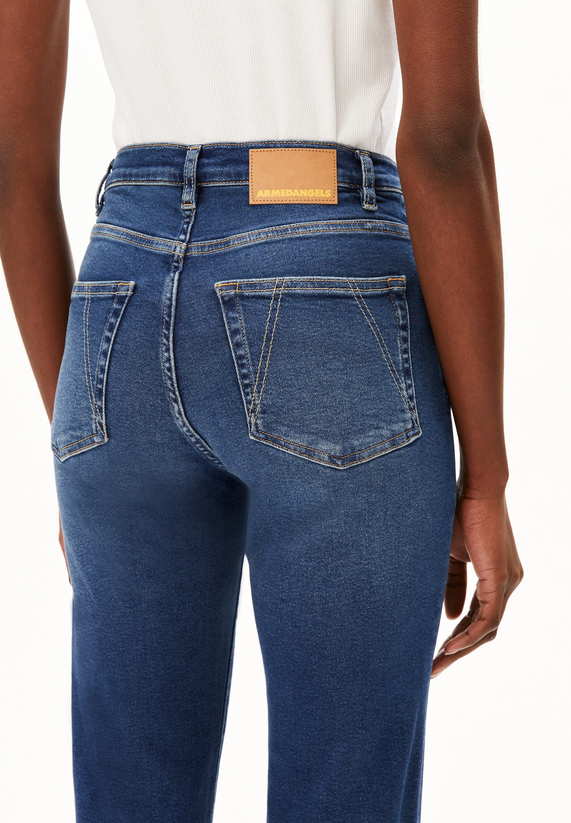 Armedangels Slim-fit-Jeans LEJAANI Slim Jeans Bio-Baumwoll Mix X-Stretch (X-Stretch) High waist