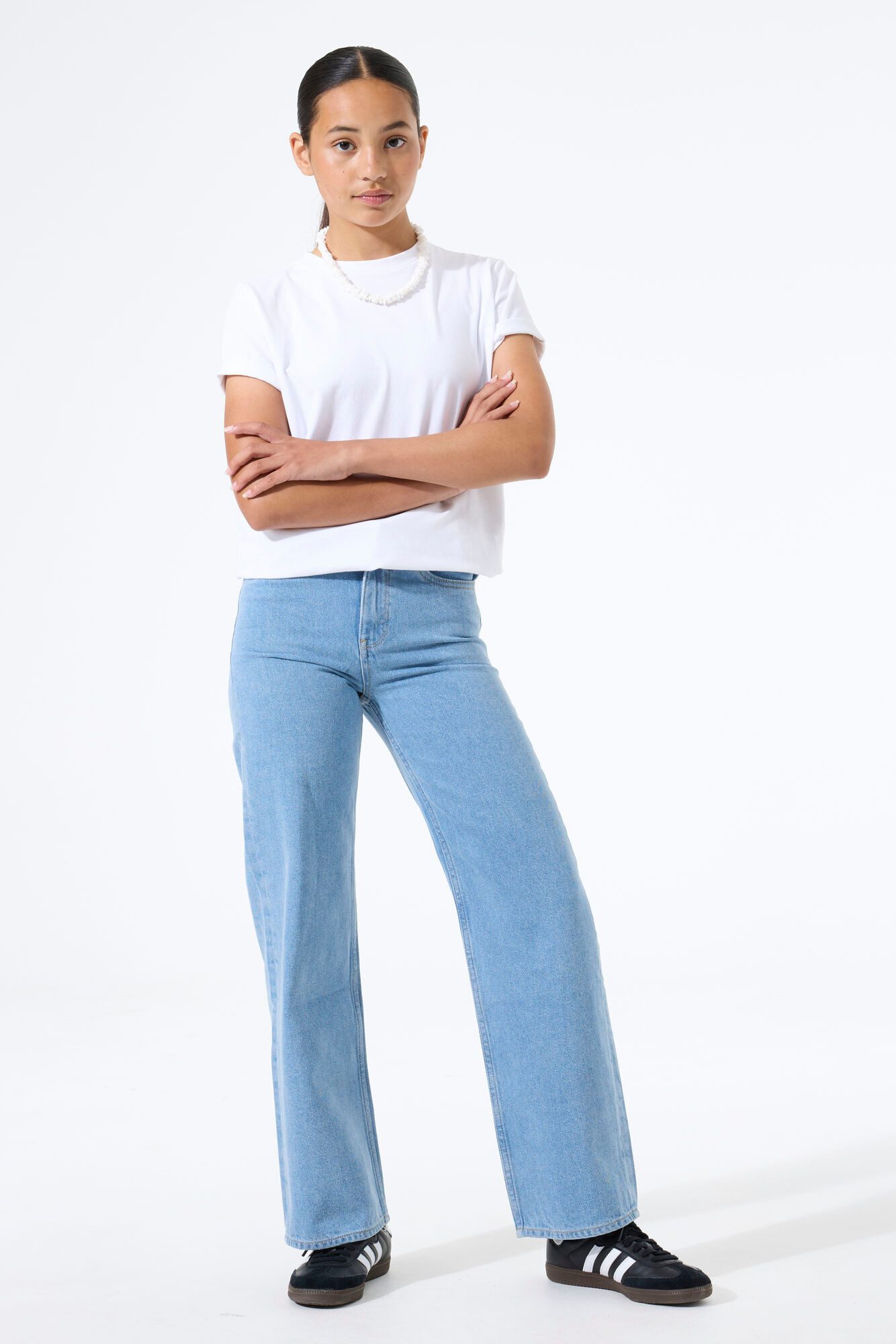 Garcia Schlagjeans Ilvy for Girls, mit weitem Bein