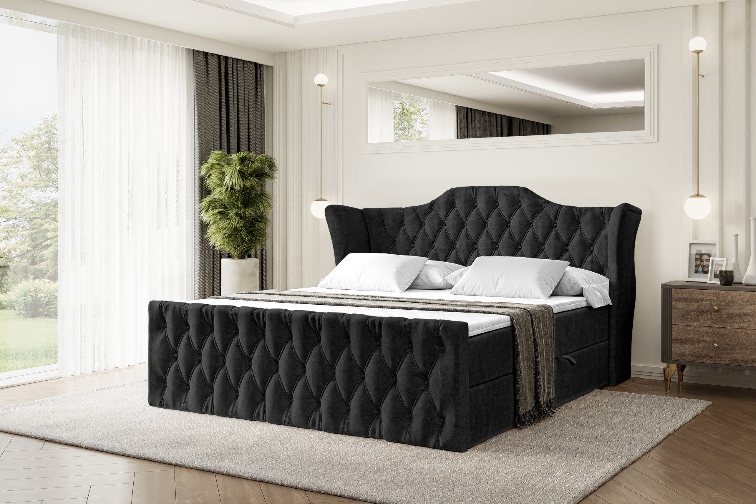 ALTDECOR Boxbett VILA-Z (Multipocket-Matratze H4, H3 günstig online kaufen