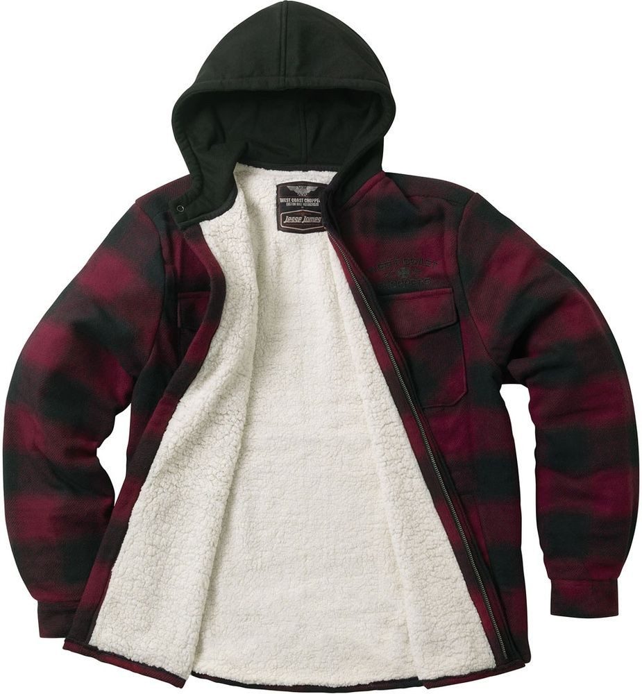 West Coast Choppers Kurzjacke Hell Bent Flannel Jacket