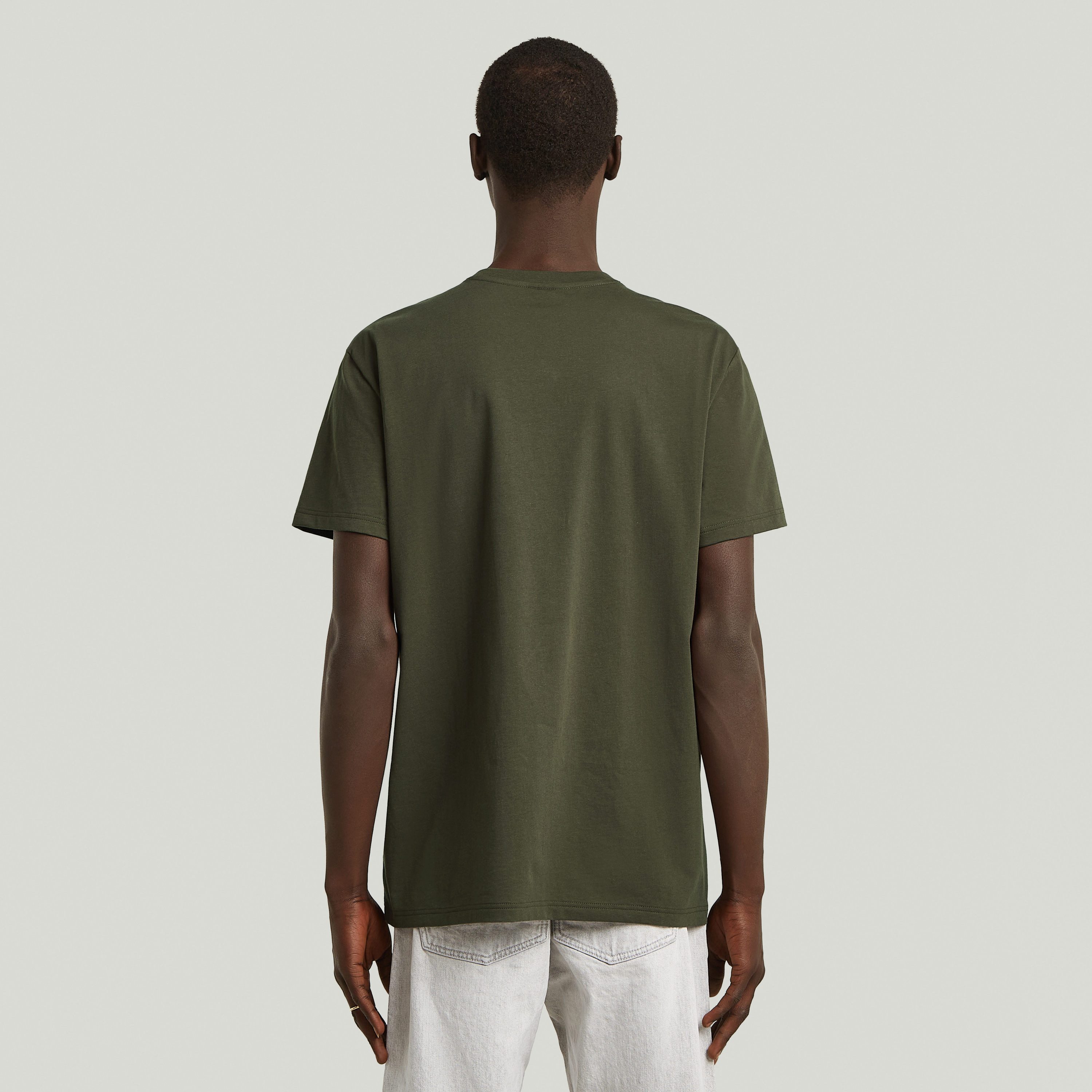 G-STAR T-Shirt Base-S T-Shirt mit kleinem Logo-Detail