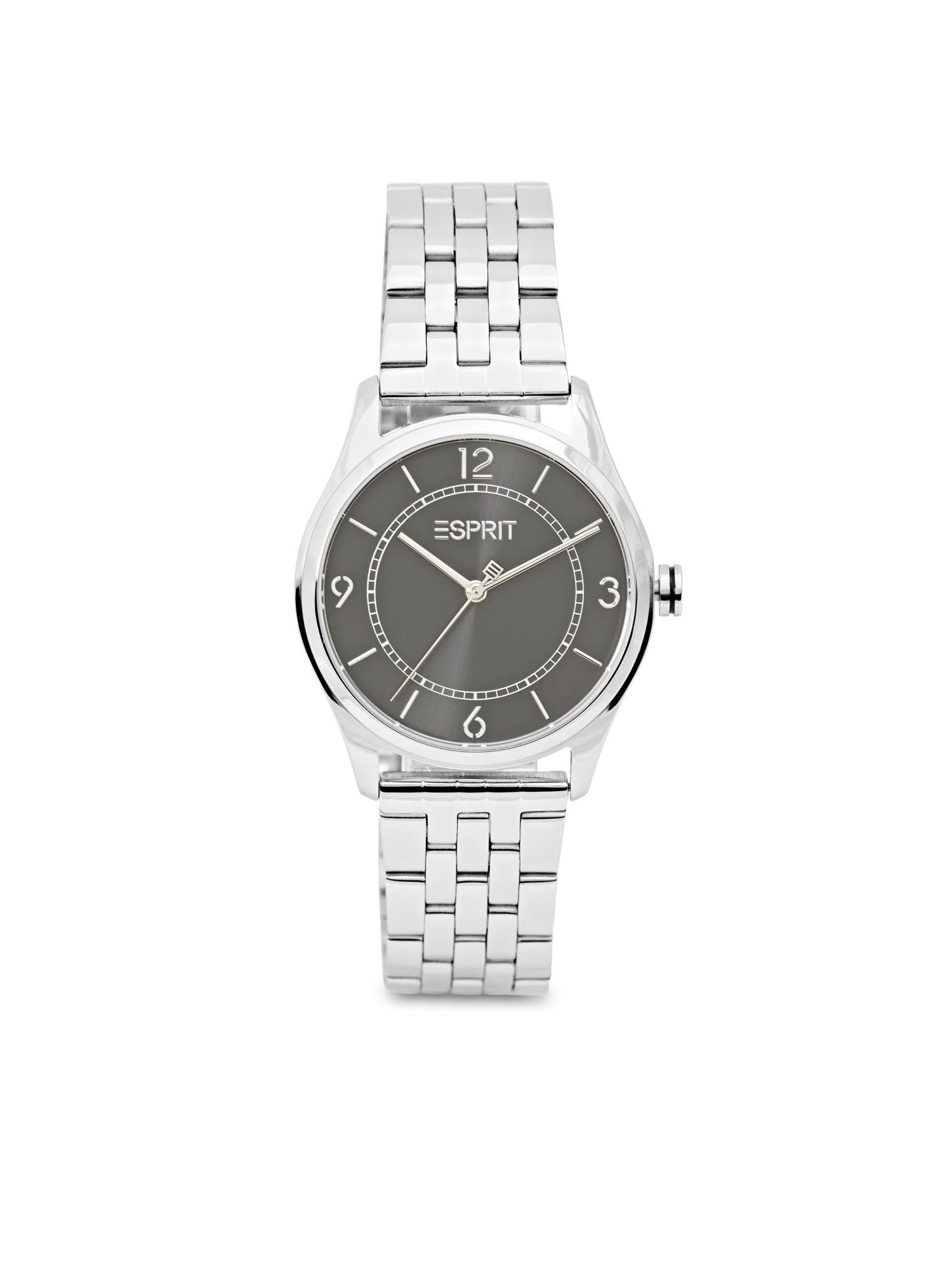Esprit Chronograph Edelstahl-Uhr mit fünfreihigem Gliederarmband