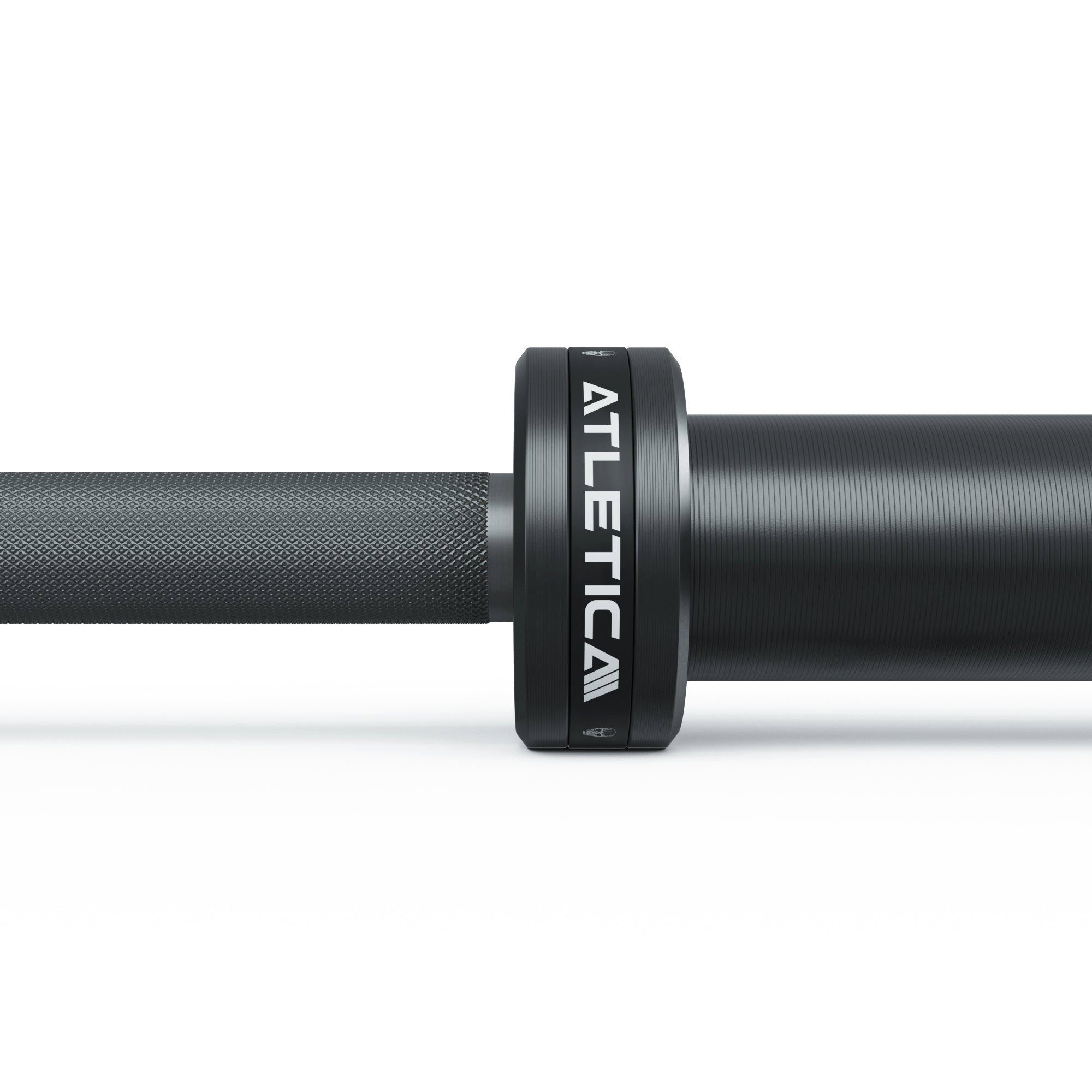 ATLETICA Langhantelstange Delta Hybrid-Langhantel Bullet Grey, 20kg, IPF- & IWF-Markierungen