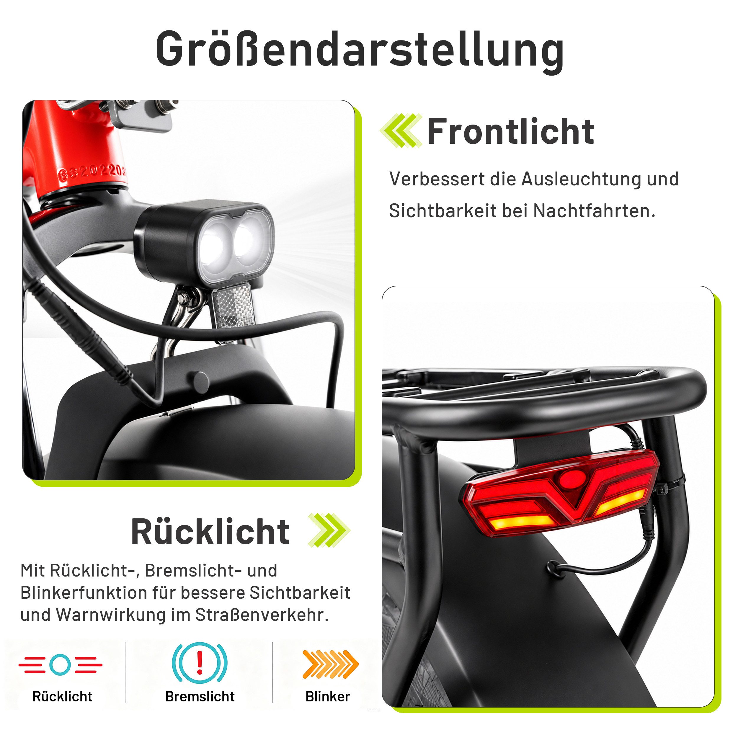 JOBOBIKE E-Bike Mountainbike 26×4 Zoll, Kepler, 48V 960Wh, 180km, Bremslicht- und Blinkerfunktion, 7 Gang Shimano, Kettenschaltung, Heckmotor, 960 Wh, (für Stadtverkehr, Touren und All-Terrain-Einsätze, Aluminiumrahmen), Bafang Heckmotor, Fatbike, MTB, Elektrofahrrad für Damen und Herren