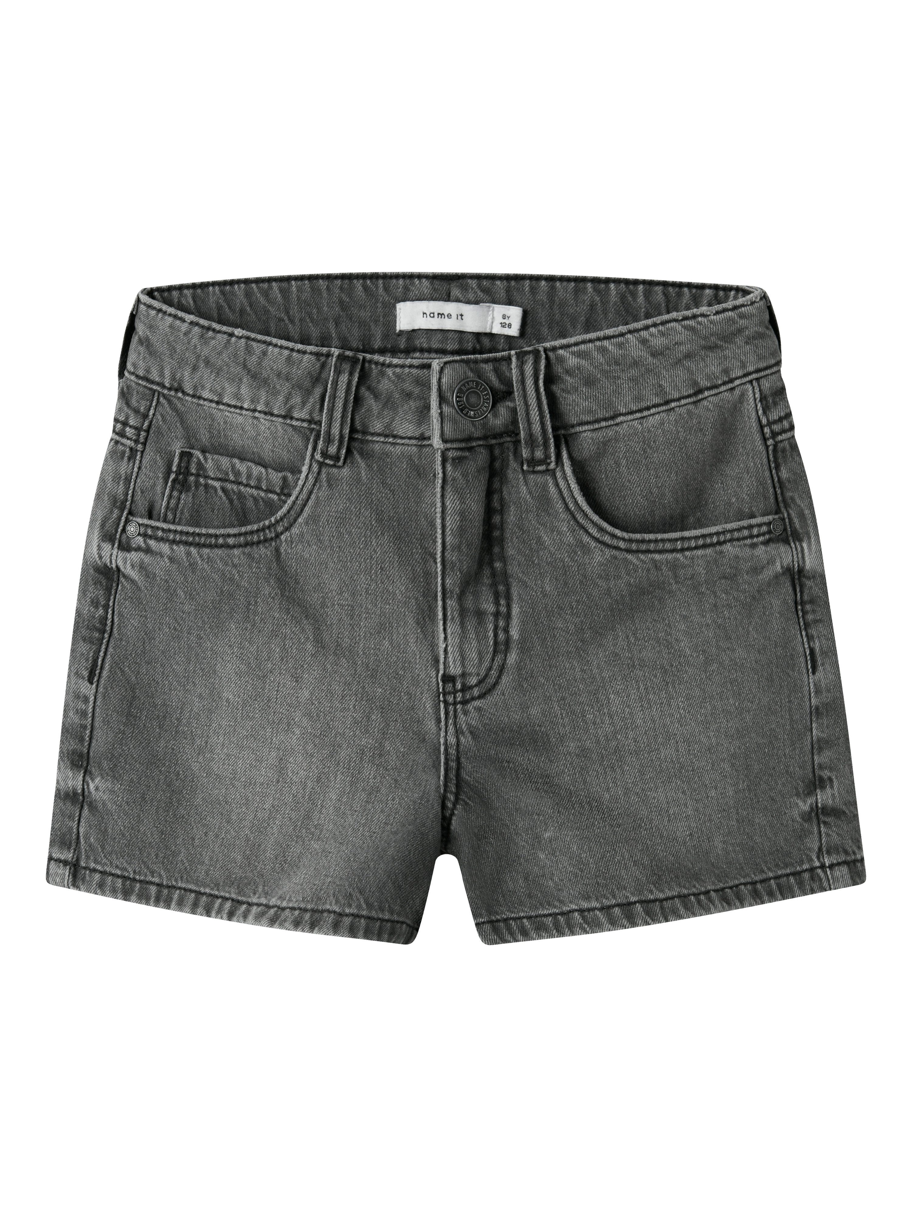 Name It Jeansshorts NKFROSE MOM DNM SHORTS 1141-MJ NOOS Baumwolle, high waist, Used Look