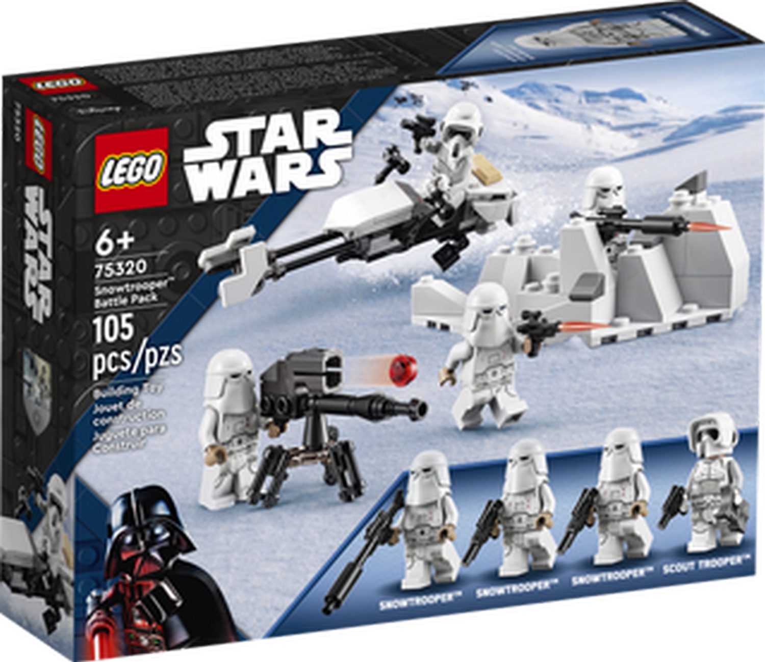 LEGO® Star Wars Snowtrooper Battle Pack Konstruktionsspielsteine, (Snowtrooper Battle Pack, 105 St)
