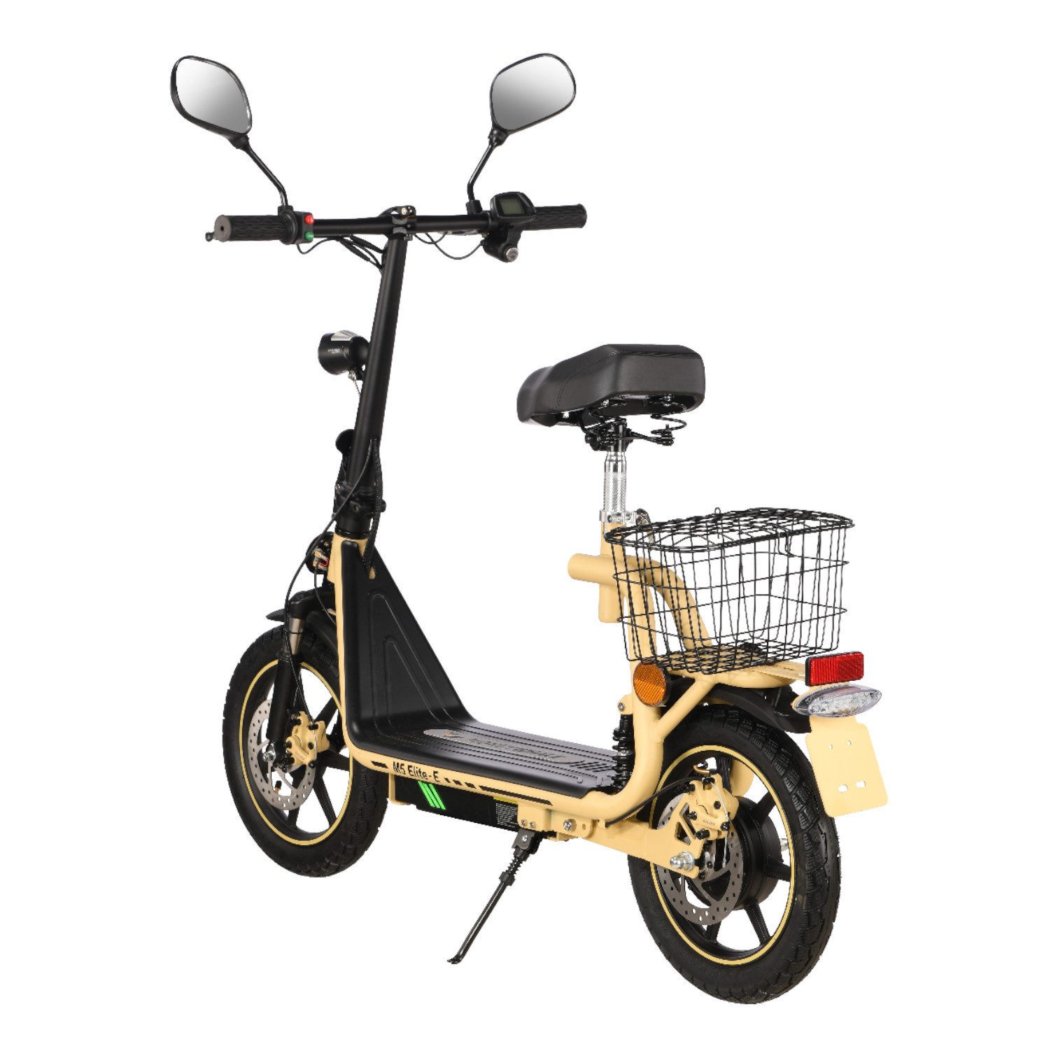 ENEWAY E-Scooter City Floh-S 45 km/h, (Set, mudguard, side stand, luggage rack, seat, mirror), range up to 20 km, with road approval