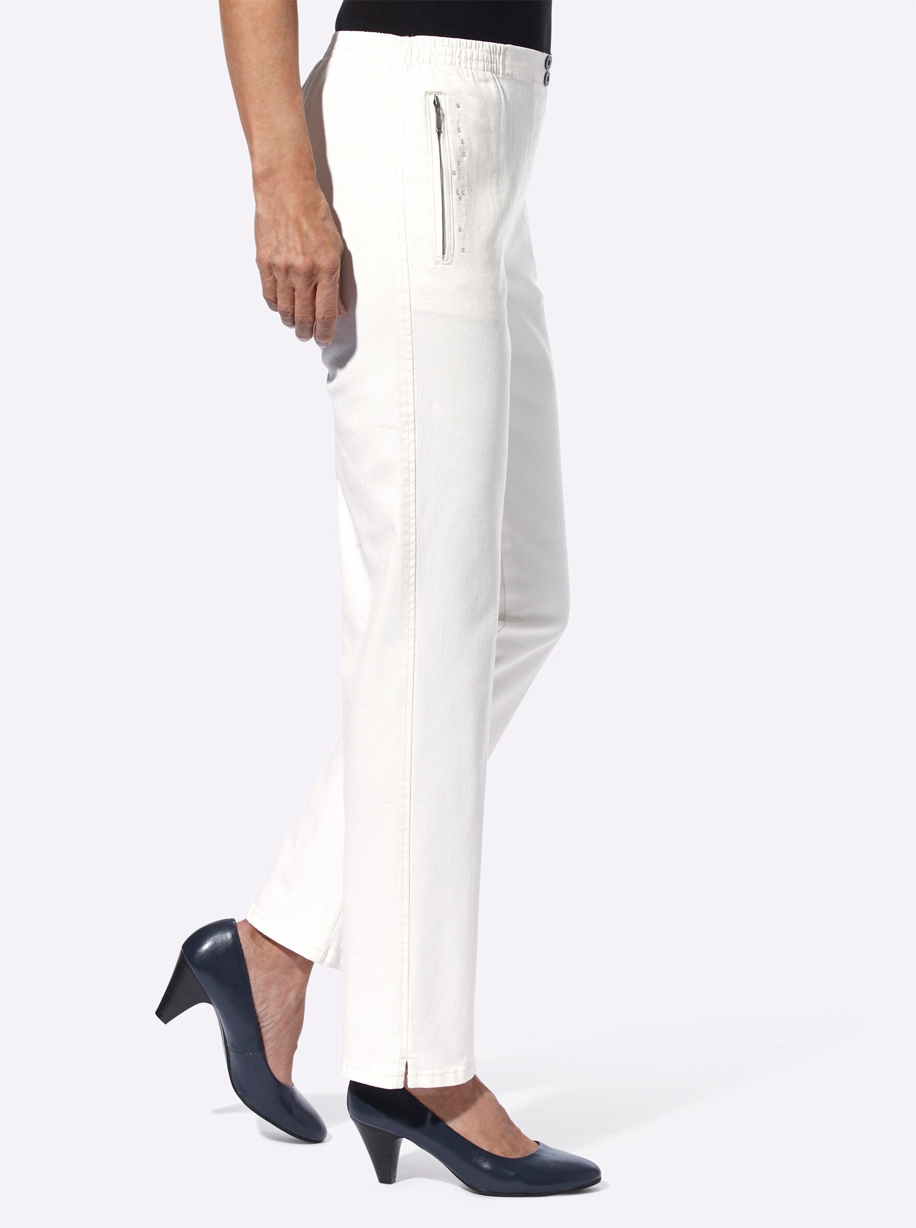Sieh an! Bequeme Jeans Jeans komfortabel
