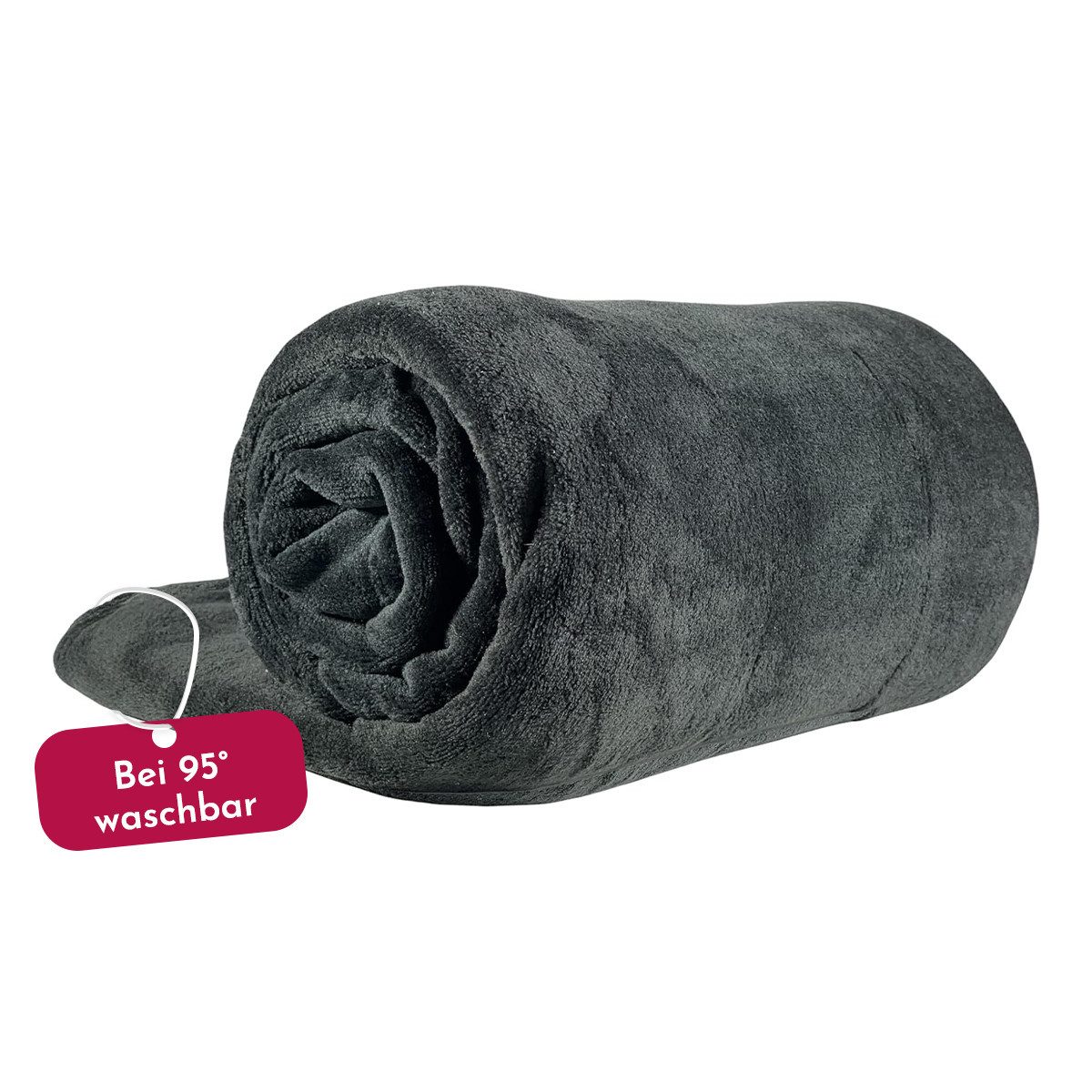 Wohndecke Kuscheldecke aus 100% Polyester, 150x220 günstig online kaufen