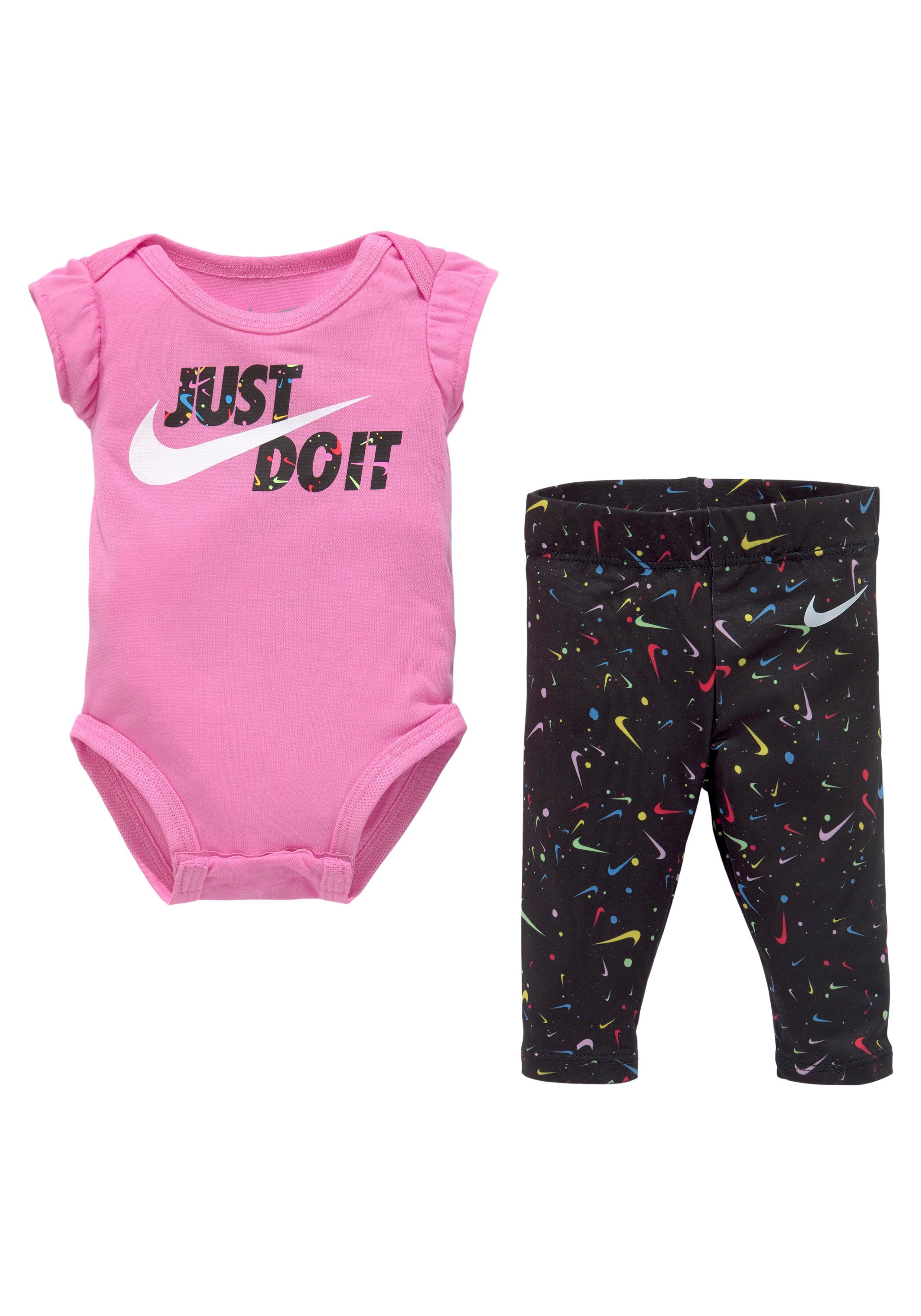 [Dies ist ein supergünstiger Versandhandel] Nike Sportswear Body & Leggings (Set) BODYSUIT SWOOSH POP & LEGGING SET