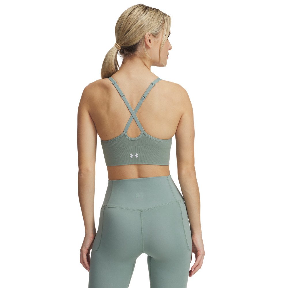 Under Armour® Sport-BH VANISH SEAMLESS LOW BRA (1-tlg) für vielseitige Aktivitäten, elastisches Material mit 12% Elasthan