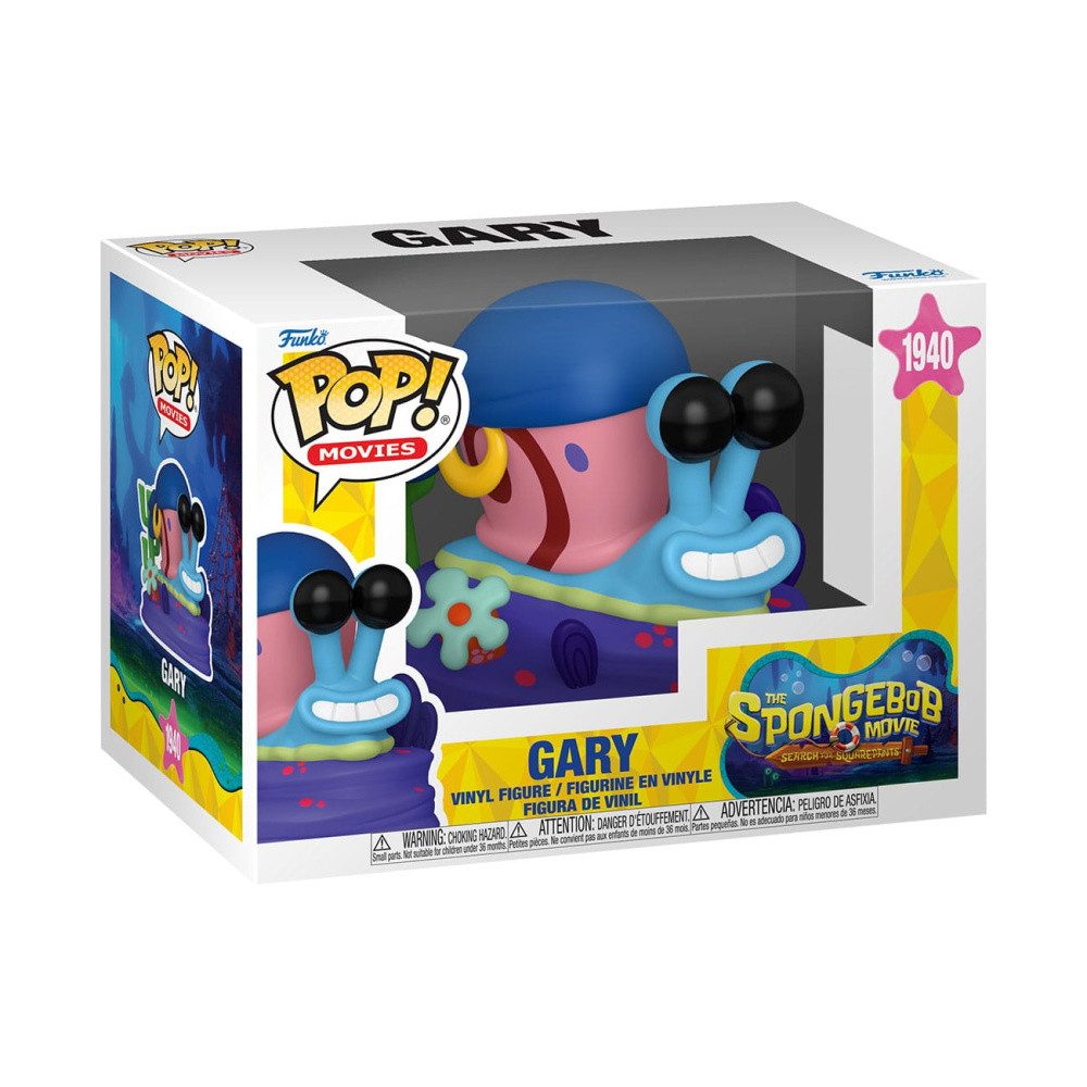 Funko Merchandise-Figur SpongeBob Schwammkopf POP! Vinyl Figur Gary (Pirate) 9 cm