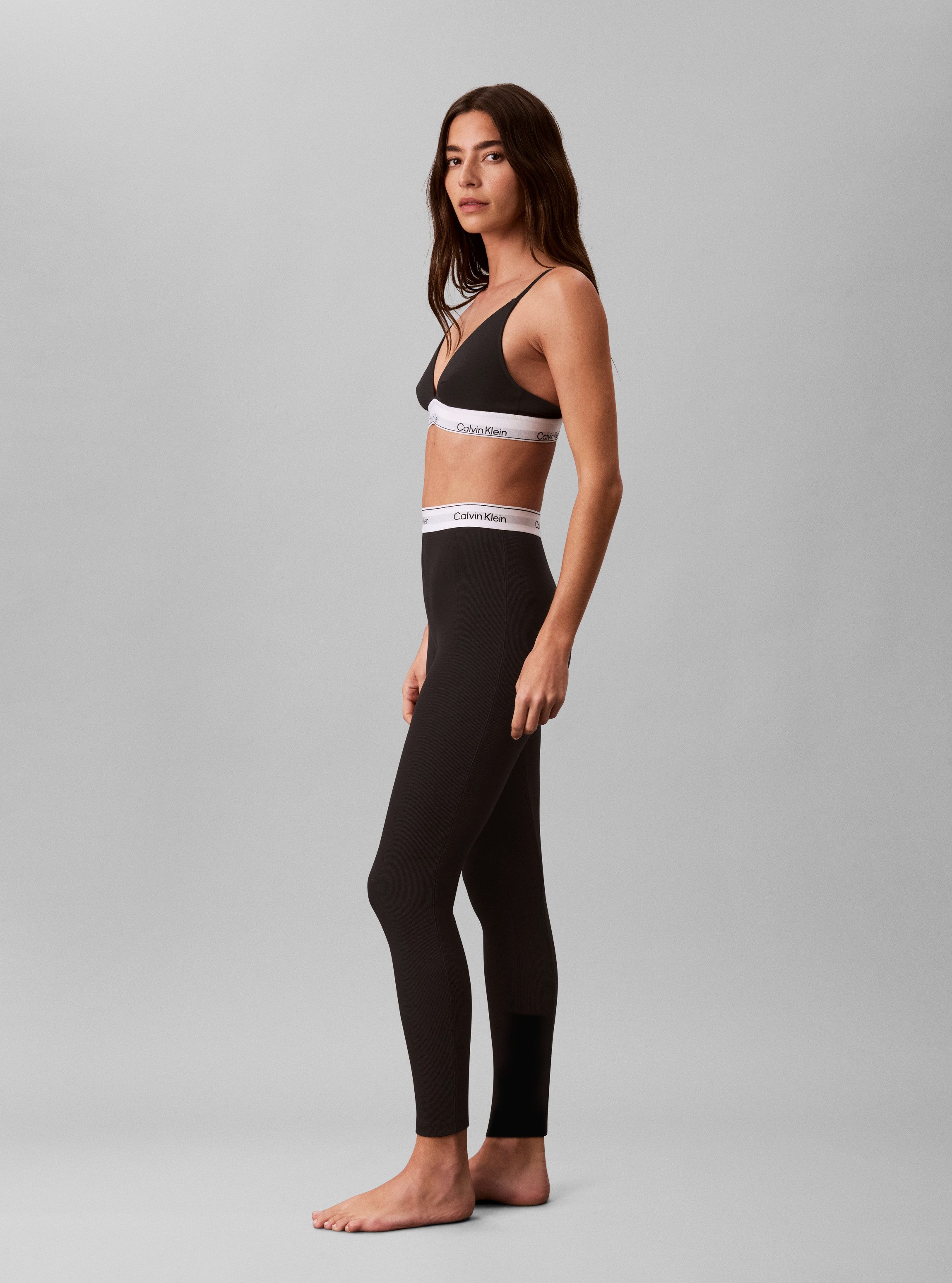 Calvin Klein Underwear Leggings RIB LEGGING Regular fit mit elastischem Bund – Bild 4 von 5