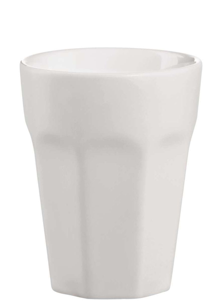 ASA SELECTION Espressotasse ti amo Becher Espresso weiß matt 0,1 l, Steinzeug, Geschirr