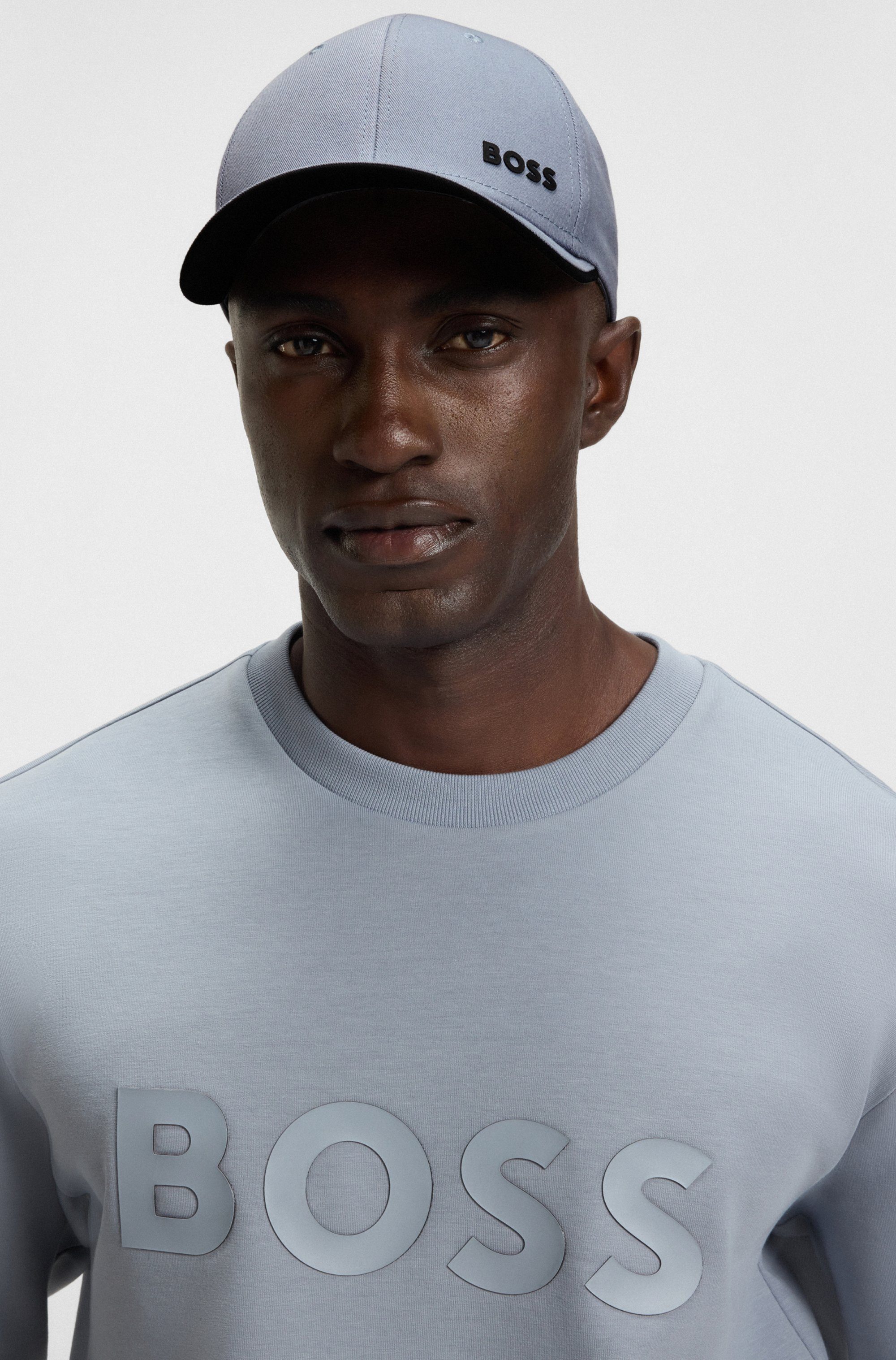 BOSS GREEN Baseball Cap Cap-Bold mit kontrastfarbener Unterseite, Unisex