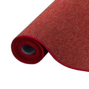 Veloursteppich Läufer Teppich Schlingen Teppich Alma Meliert, Snapstyle, Rechteckig, Höhe: 8 mm