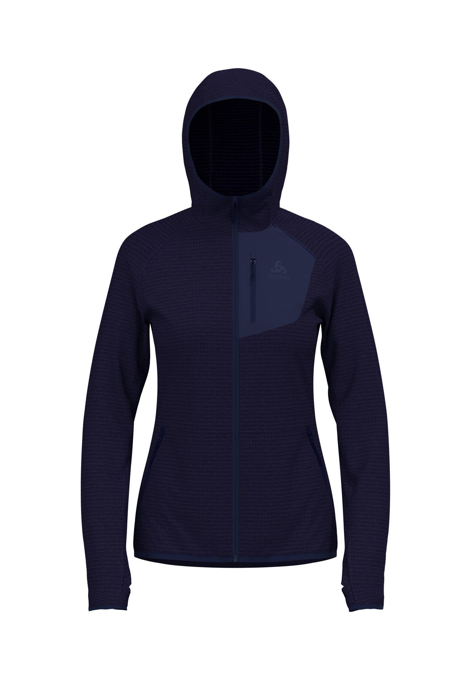 Outdoorjacke Fleecejacke mit Kapuze ASCENT