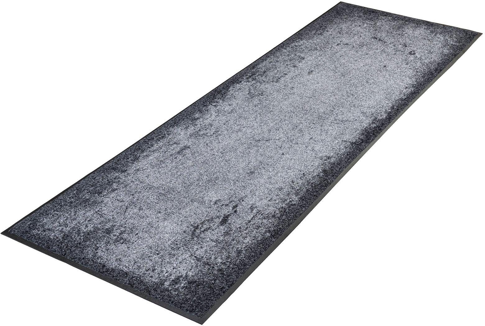 wash+dry by Kleen-Tex Läufer Shades of Grey, rechteckig, Höhe: 7 mm, Schmutzfangläufer, rutschhemmend, waschbar, ideal in Diele & Flur