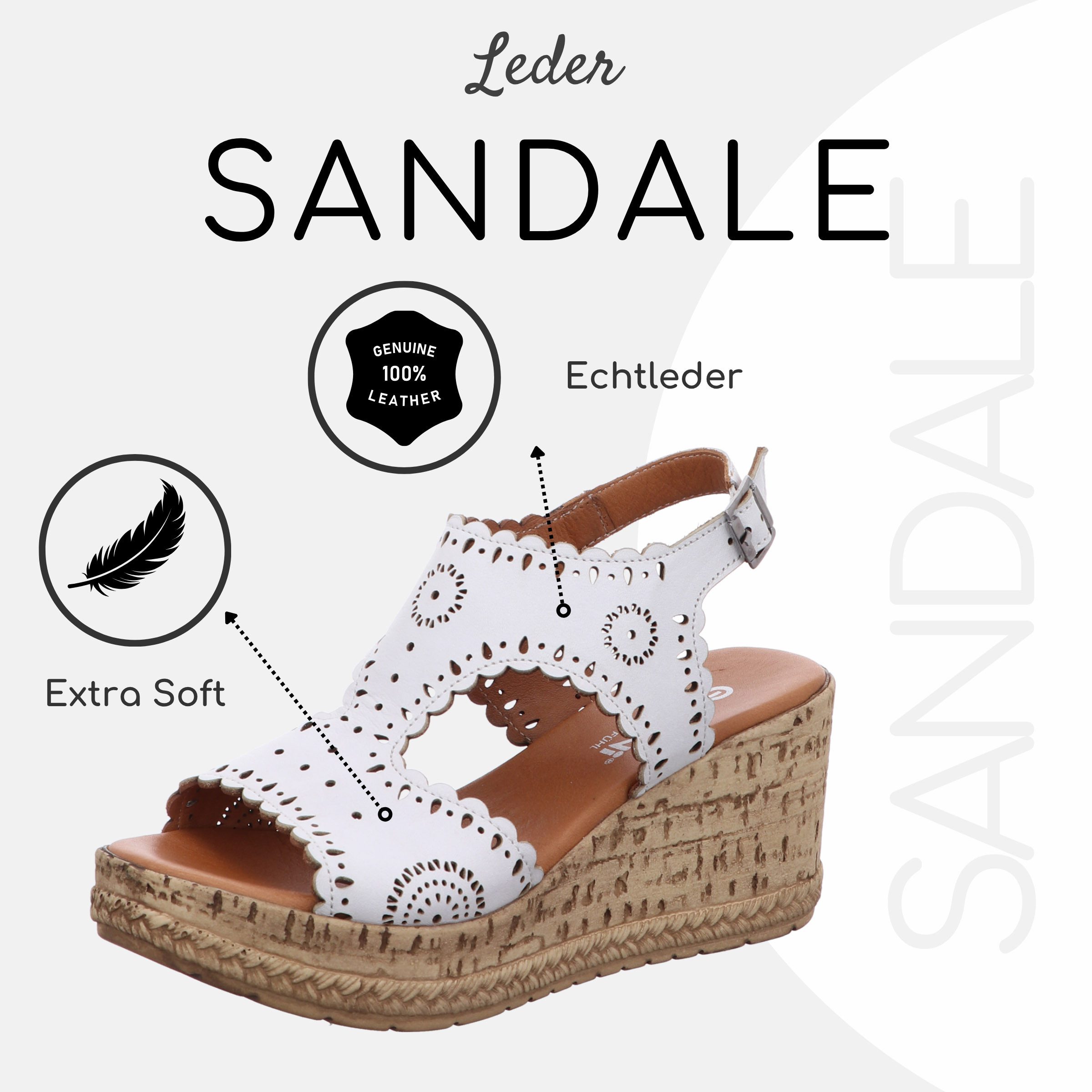 Gemini Damen Sandale