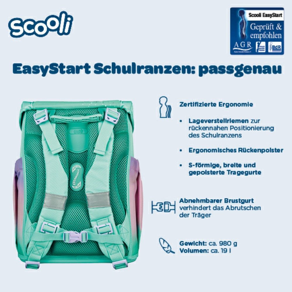 Scooli Schulranzen 1.Klasse Mädchen EasyStart in unterschiedlichen Sets