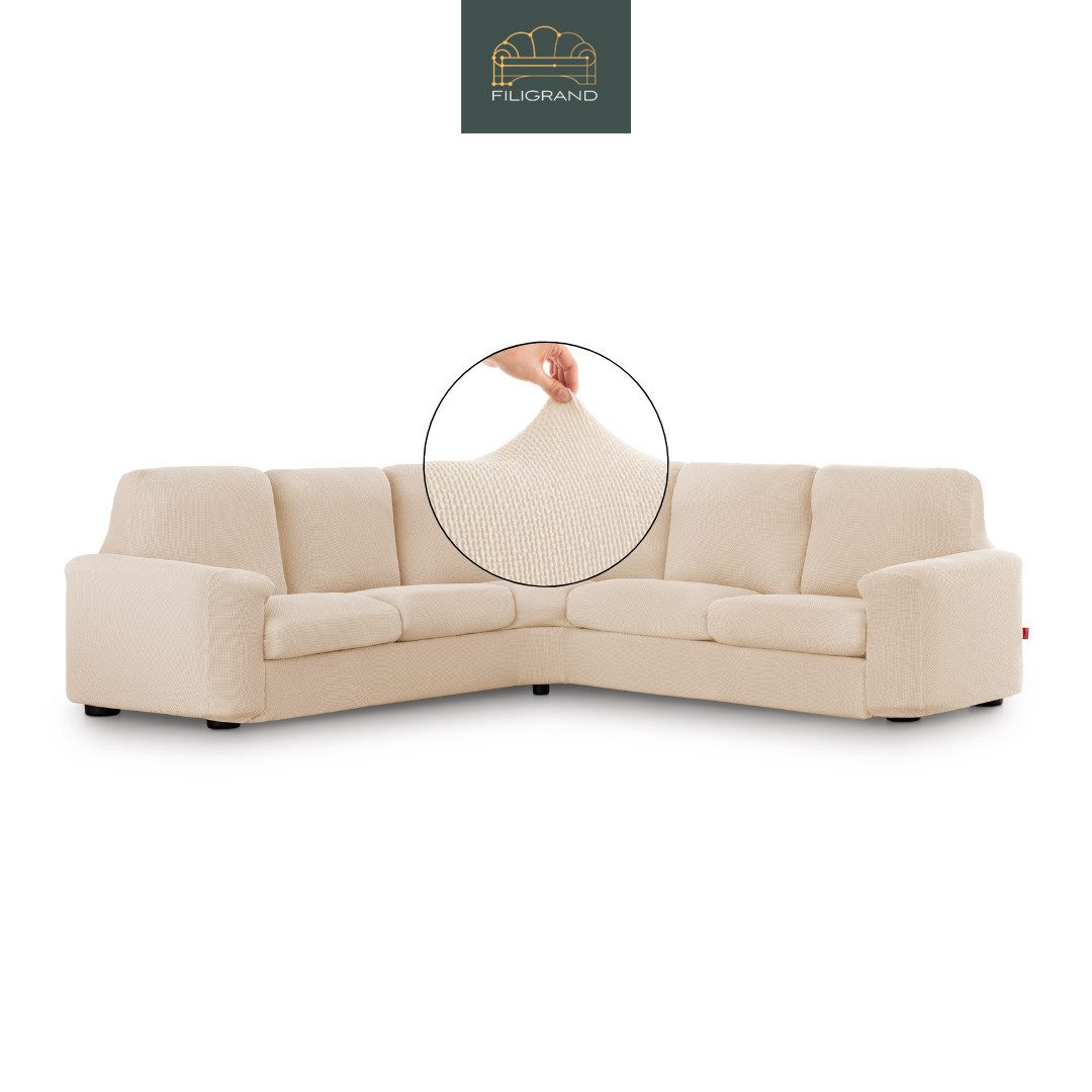 Belmarti Ecksofahusse 1-teiliger elastischer Ecksofabezug, made in Spain, e günstig online kaufen